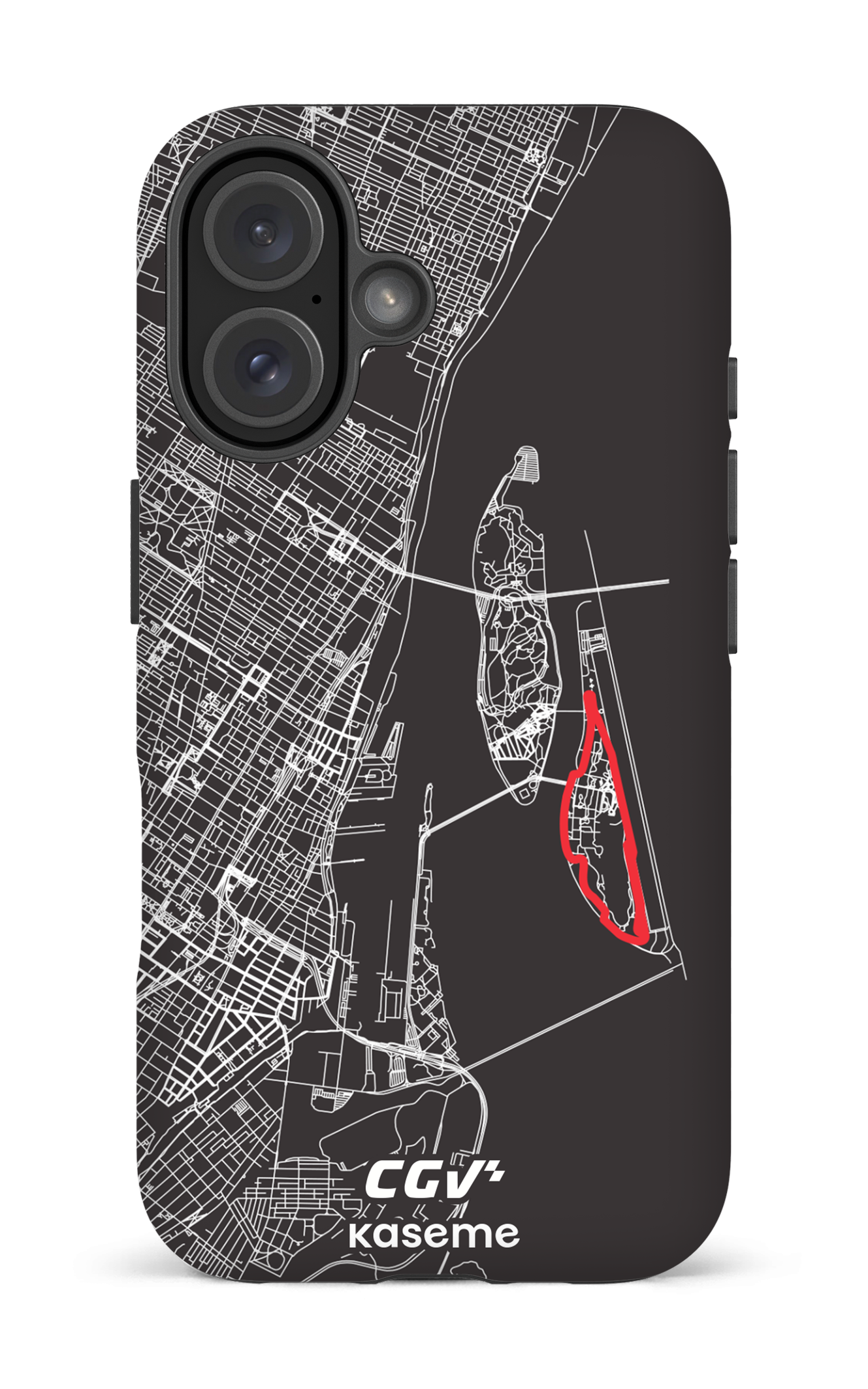 iPhone 16 Impact (Matte) Circuit Gilles-Villeneuve -