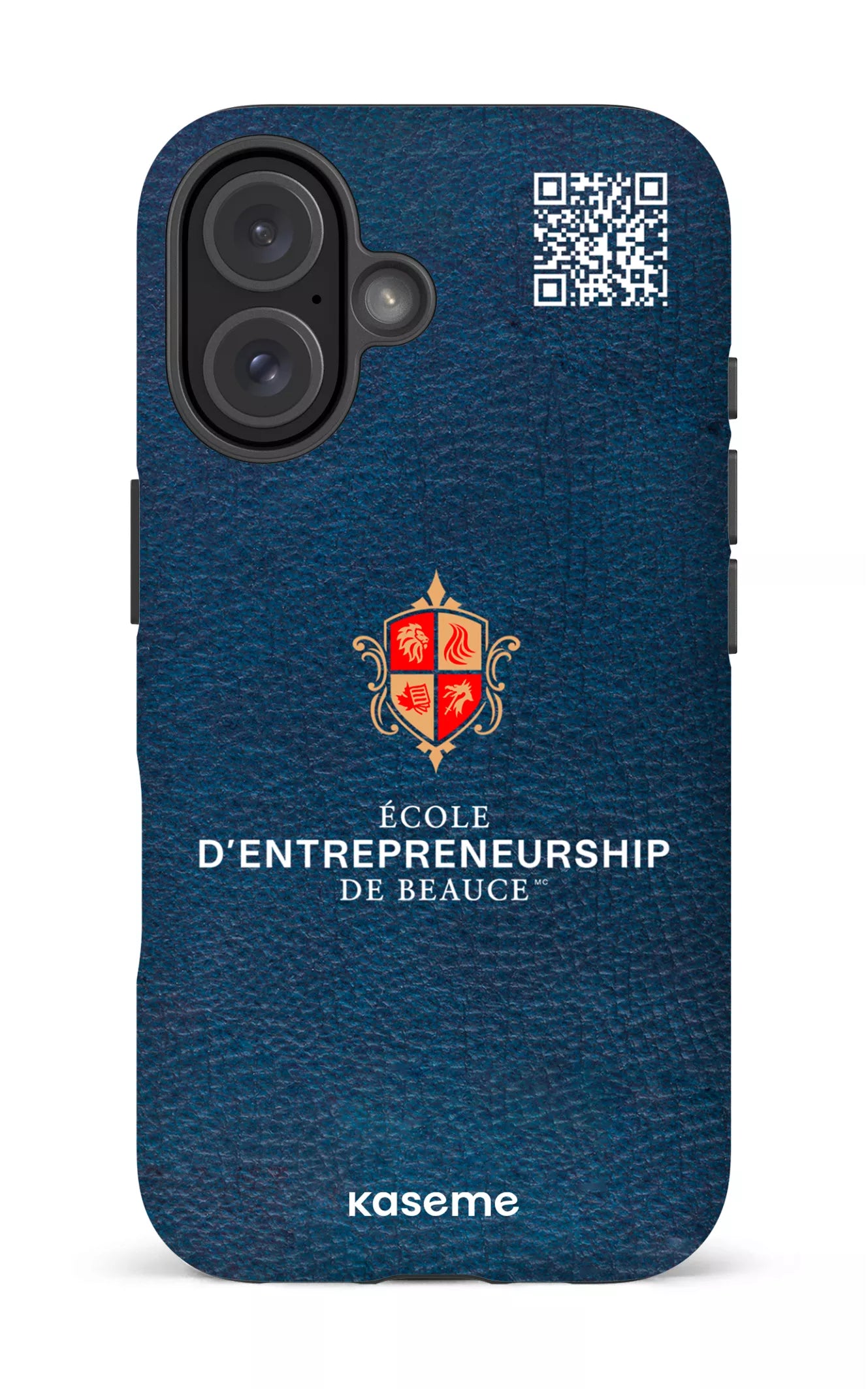 iPhone 16 Impact (Matte) EEB Bleu QR -