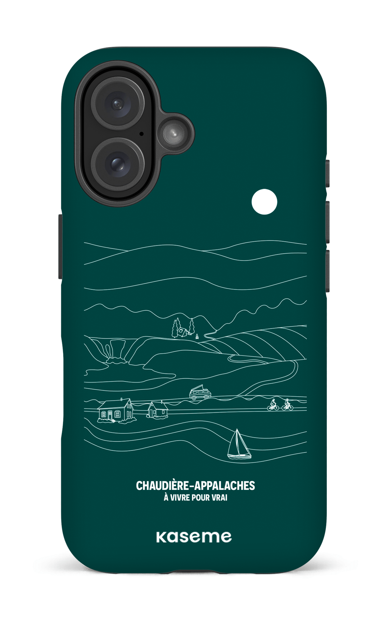 iPhone 16 Impact (Matte) Paysage Line Art par TCA -