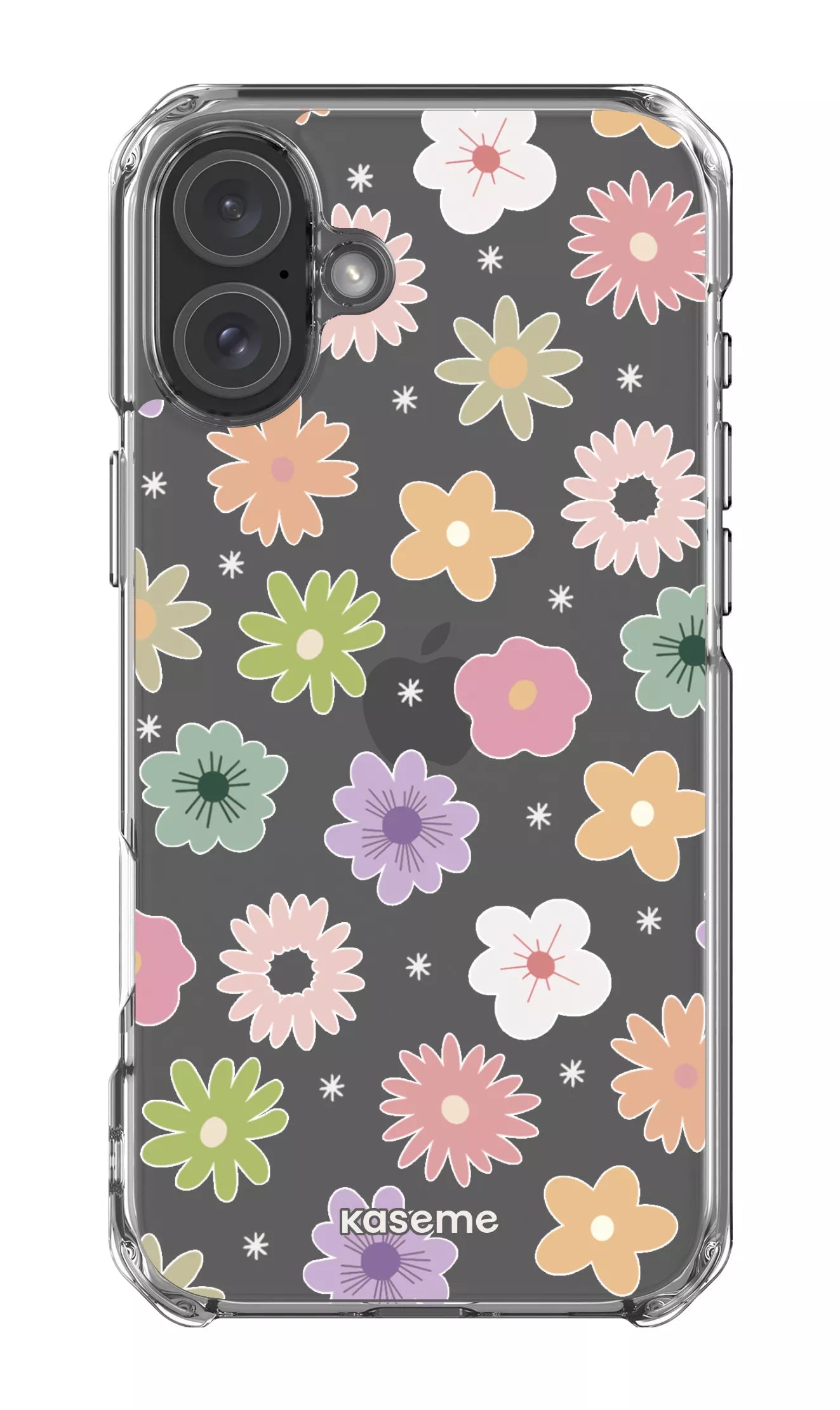 iPhone 16 Plus Clear Case Adore small Clear Case -