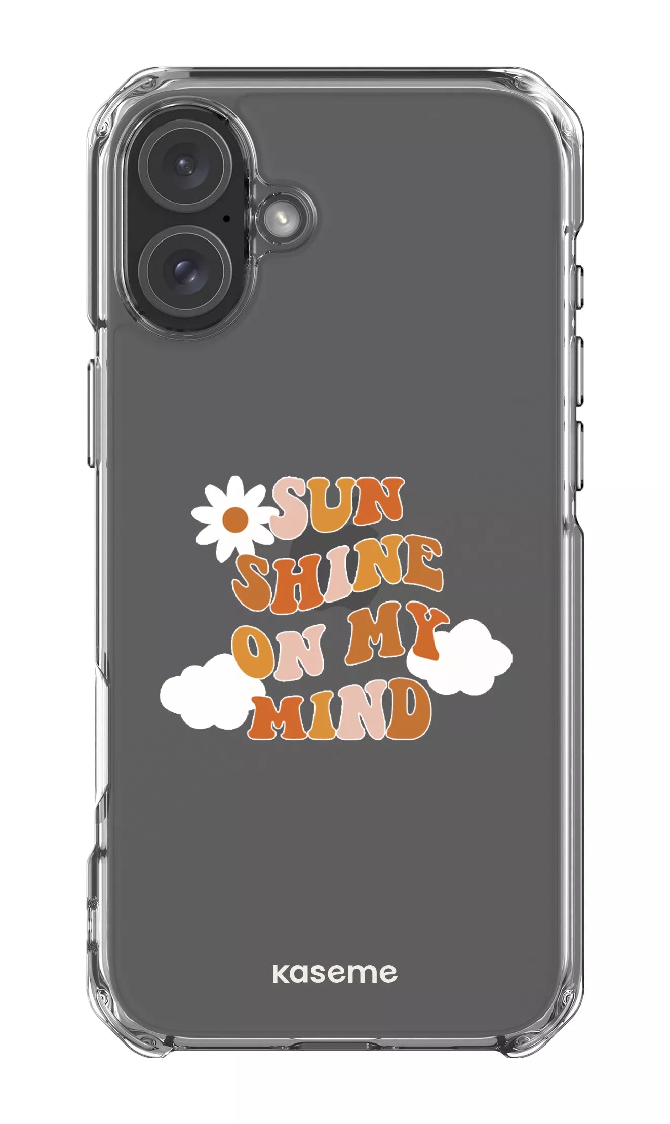 iPhone 16 Plus Clear Case Cheerful Clear Case -