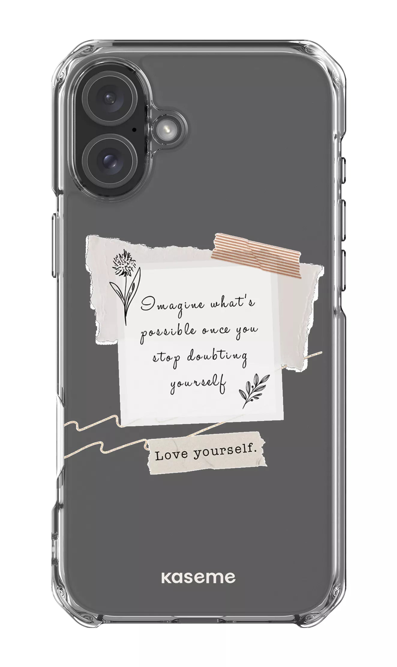 iPhone 16 Plus Clear Case Faith Clear Case -