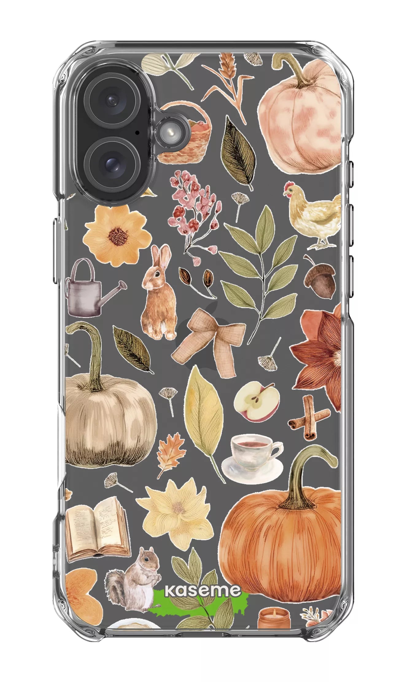 iPhone 16 Plus Clear Case Harvest Hues Clear Case -