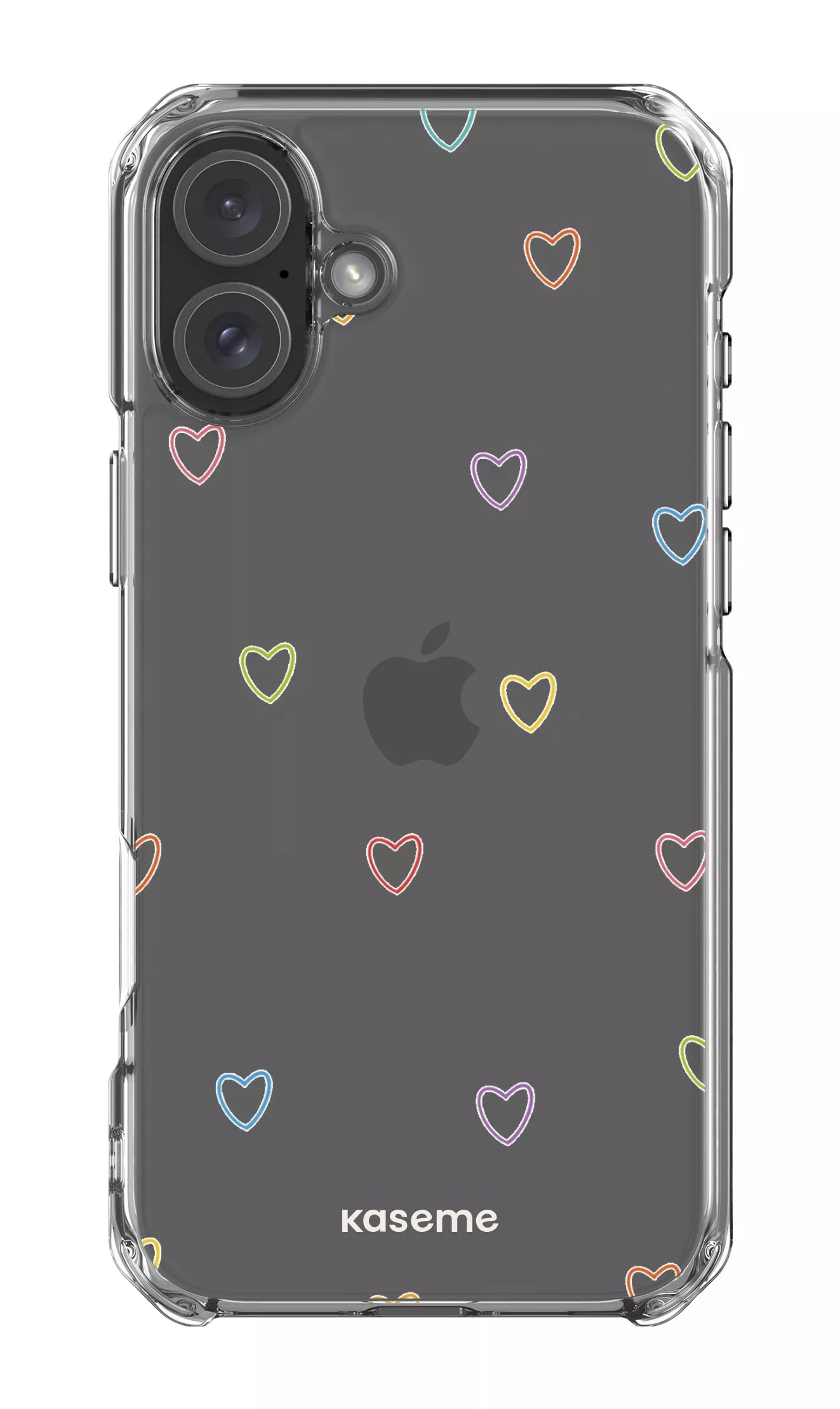 iPhone 16 Plus Clear Case Love Wins Clear Case -