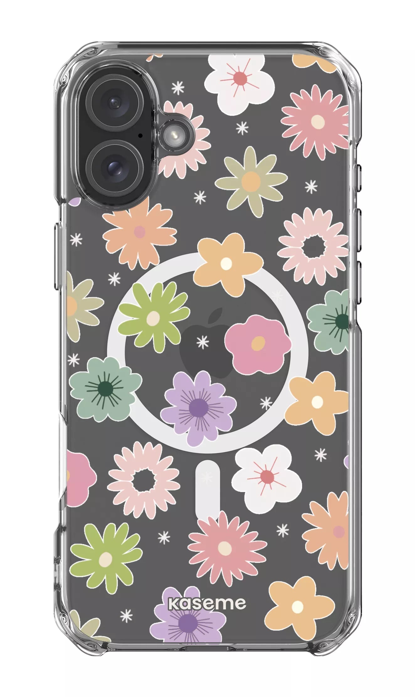 iPhone 16 Plus Clear Case Magsafe Adore small Clear Case -