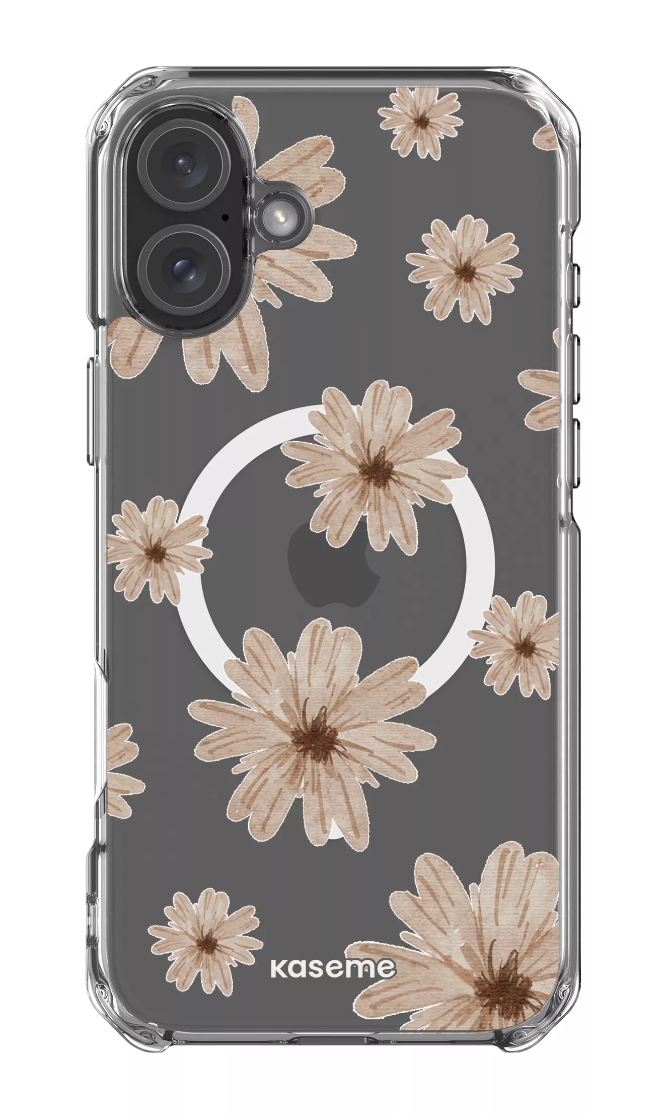 iPhone 16 Plus Clear Case Magsafe Delicate Dreams Clear Case -