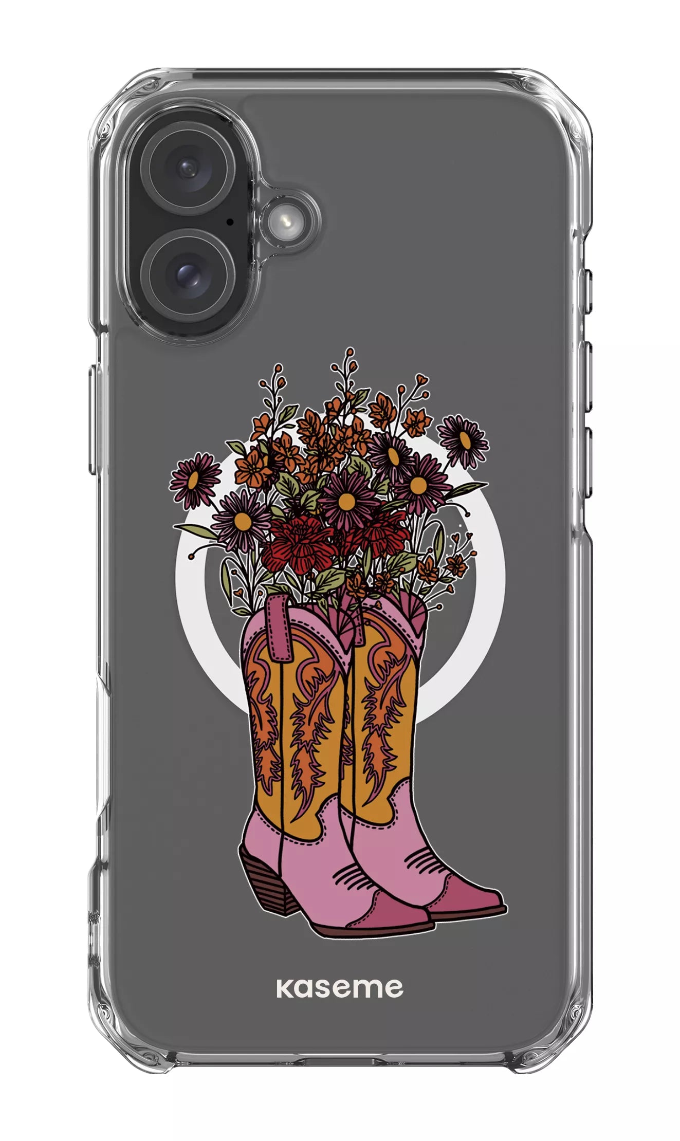 iPhone 16 Plus Clear Case Magsafe Howdy Clear Case -