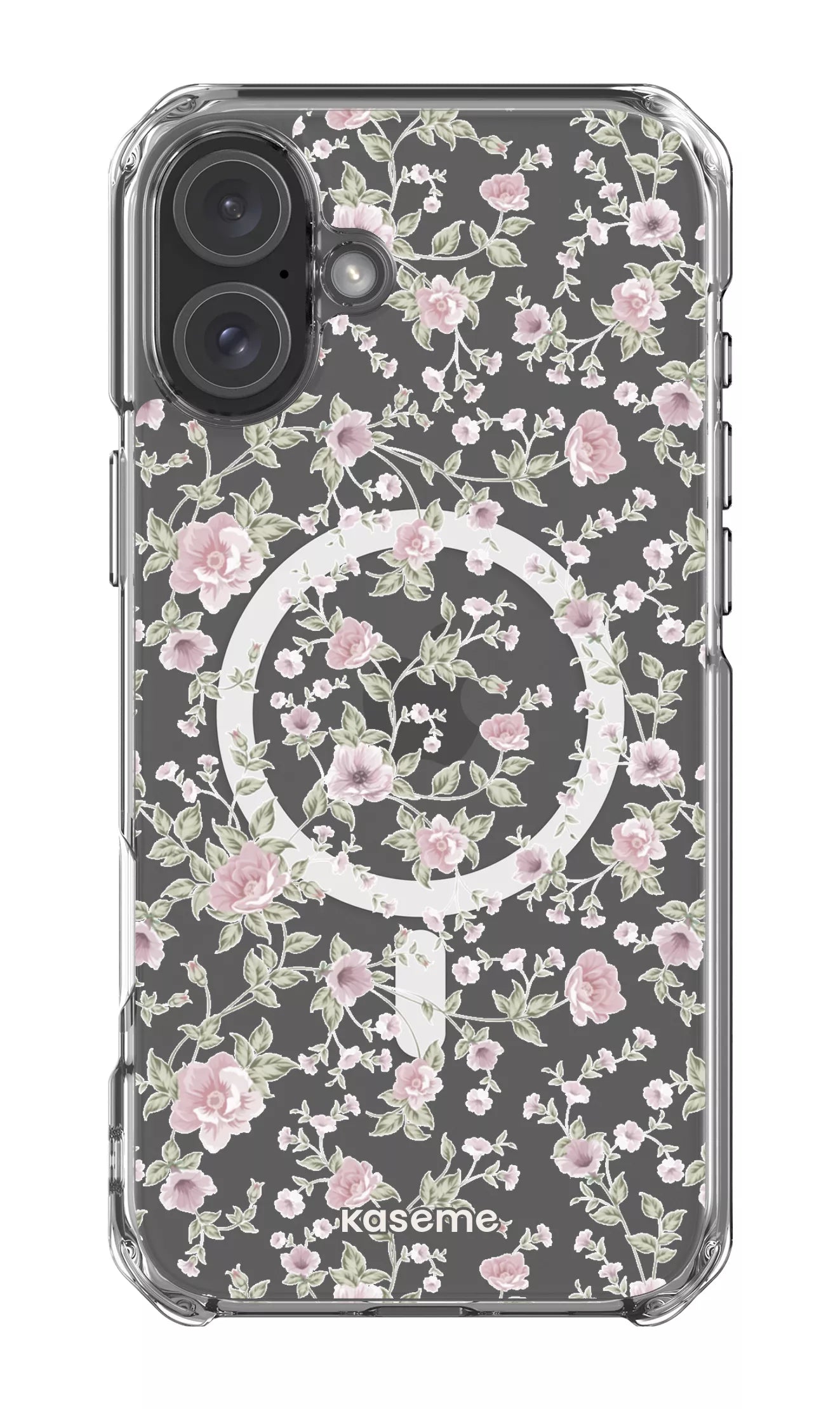 iPhone 16 Plus Clear Case Magsafe La Vie en Rose Clear Case -