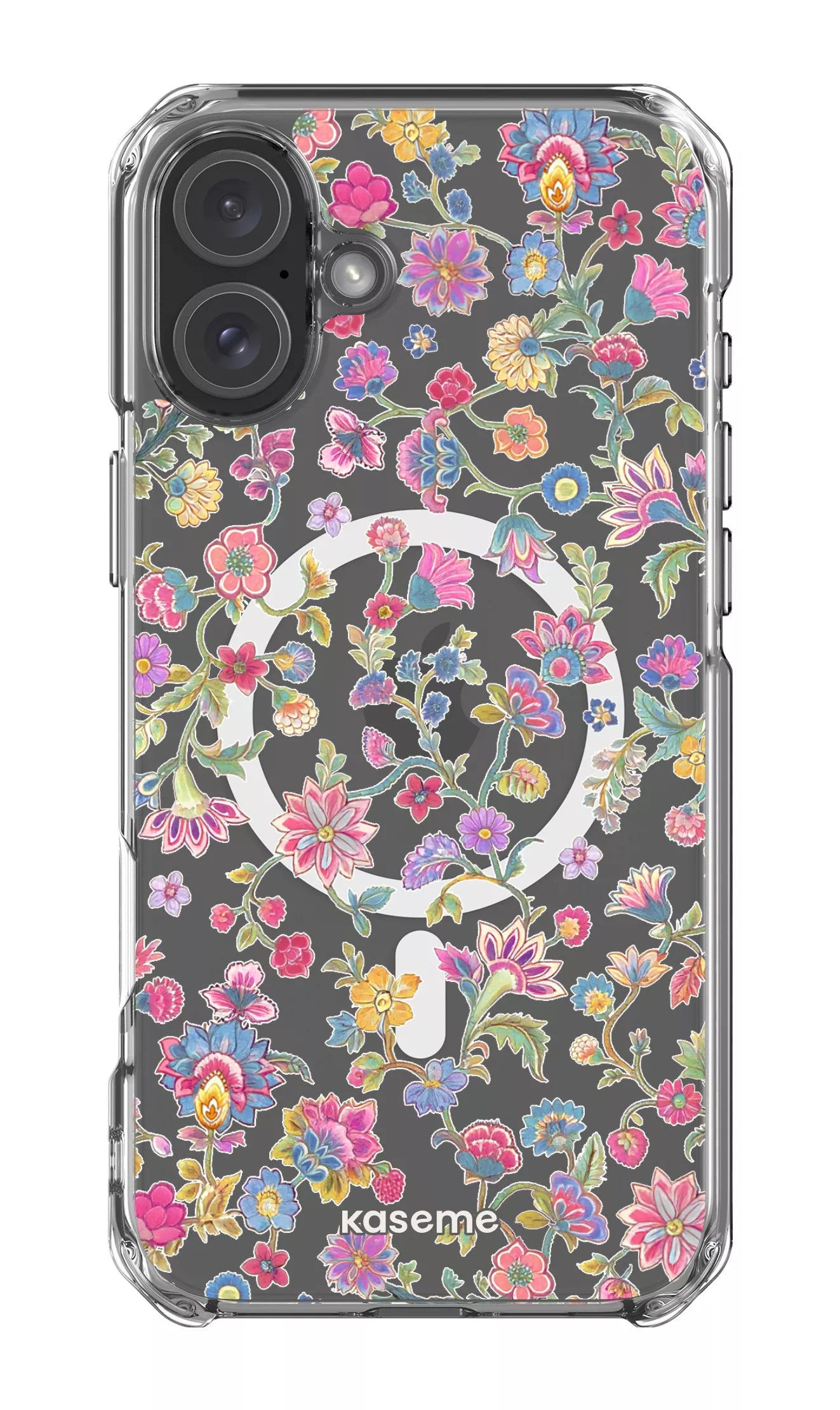 iPhone 16 Plus Clear Case Magsafe Secret Garden Clear Case -