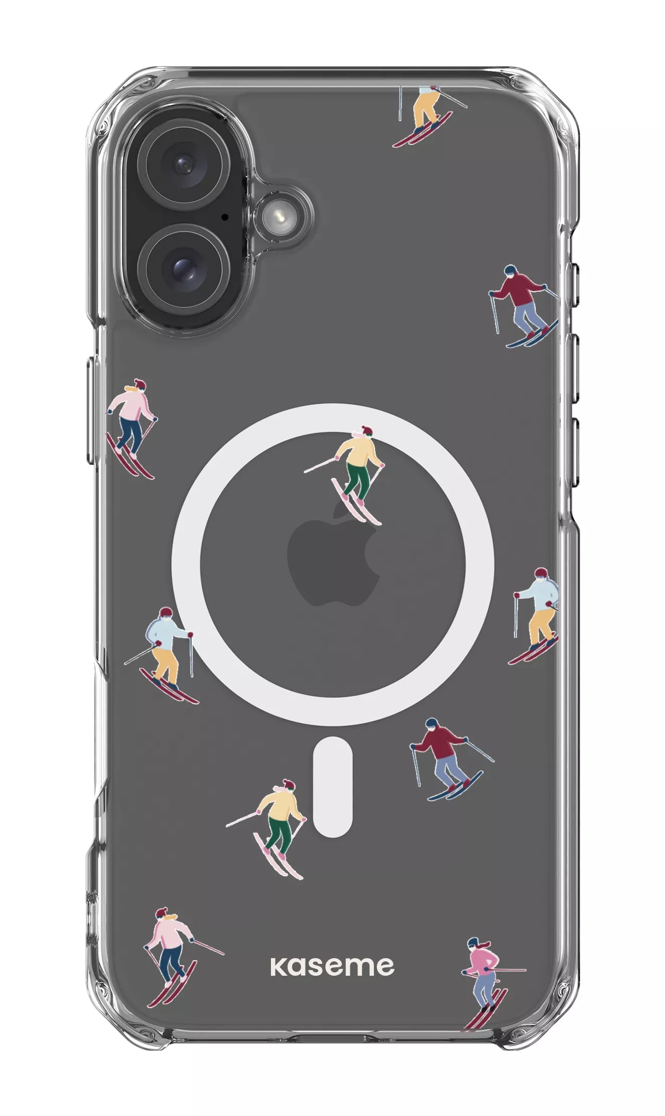 iPhone 16 Plus Clear Case Magsafe Slope Clear Case -