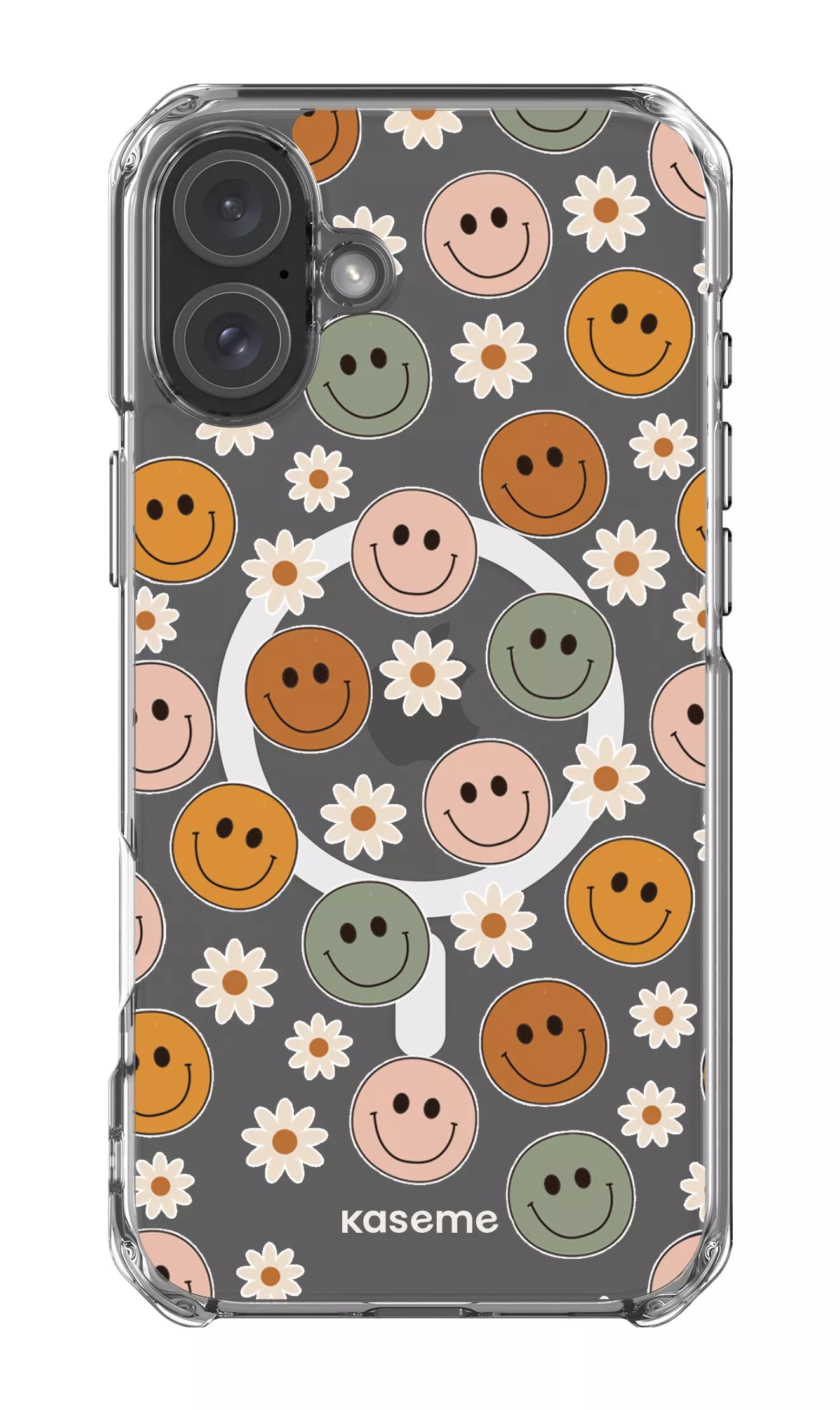 iPhone 16 Plus Clear Case Magsafe Smirk Clear Case -