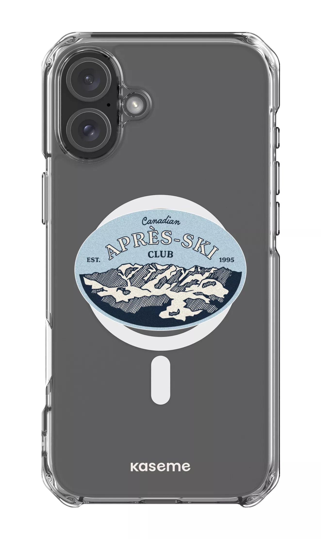 iPhone 16 Plus Clear Case Magsafe Whistler Clear Case -