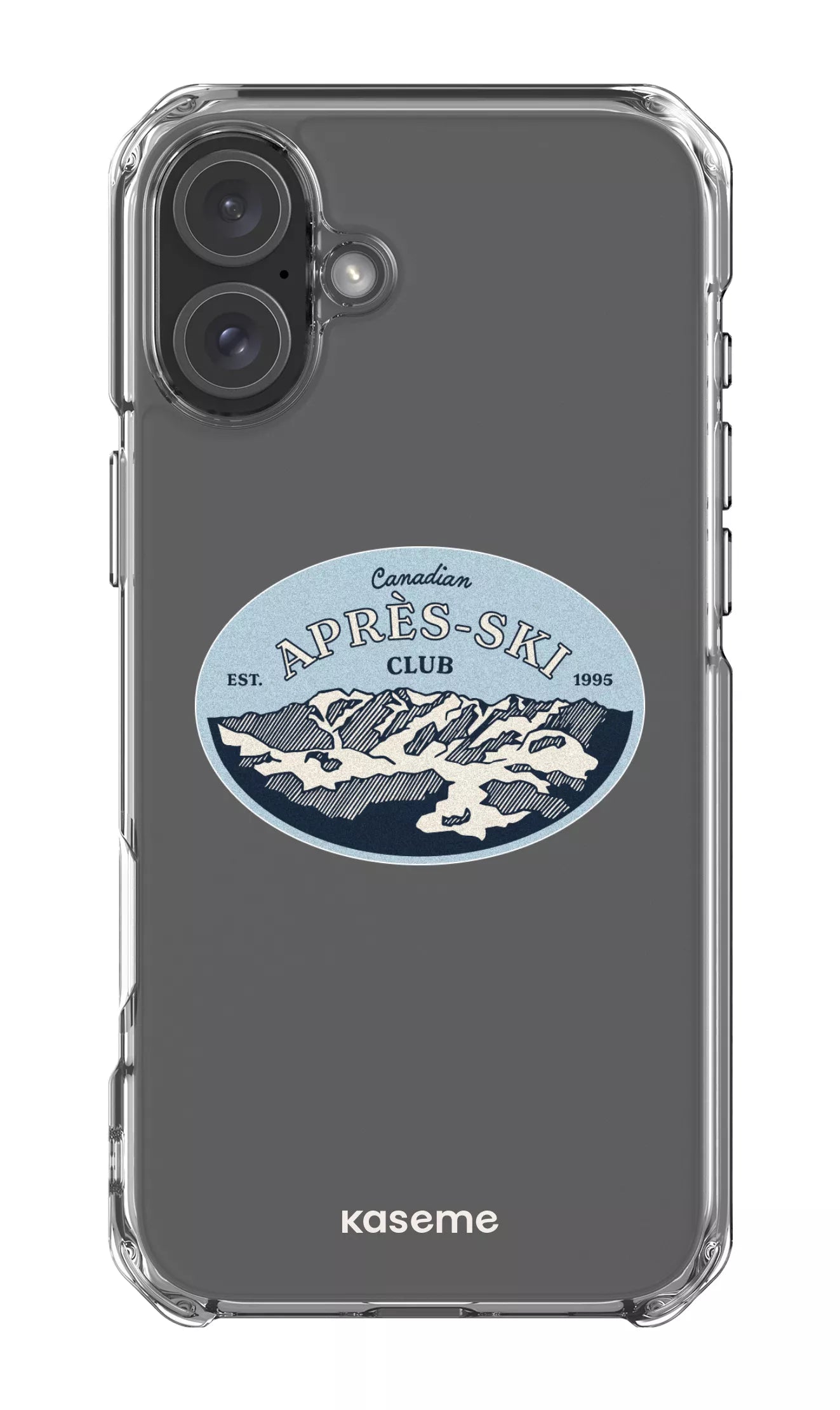 iPhone 16 Plus Clear Case Whistler Clear Case -