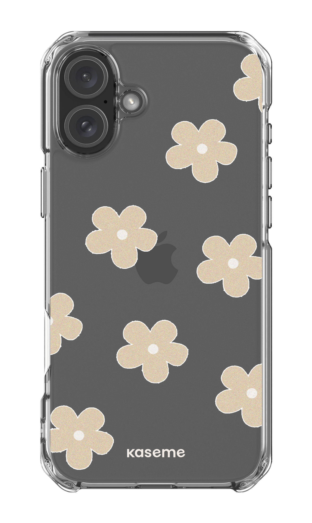 iPhone 16 Plus Clear Case Woodstock Beige Clear Case -