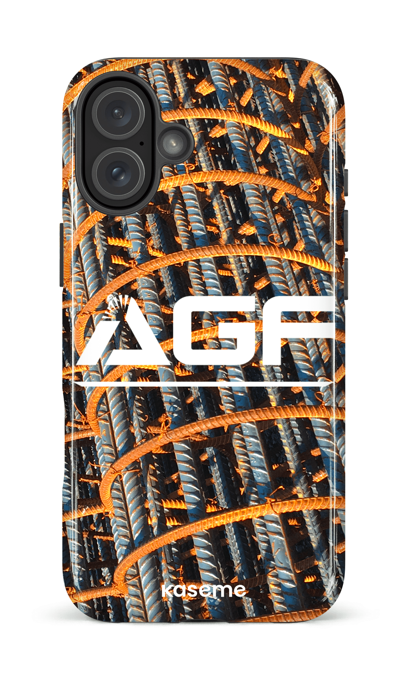 iPhone 16 Plus Impact Case AGF Acier -