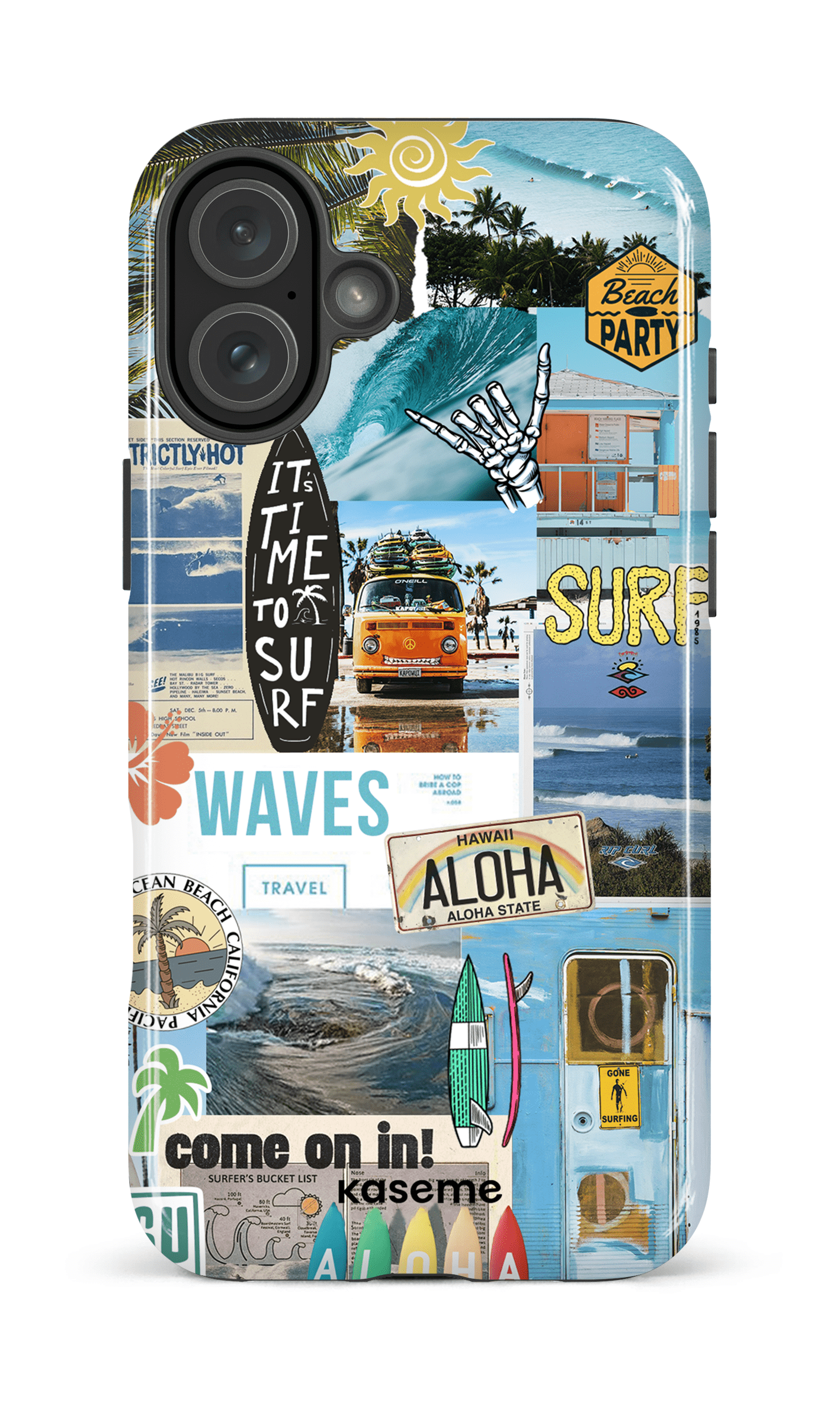 iPhone 16 Plus Impact Case Aloha -