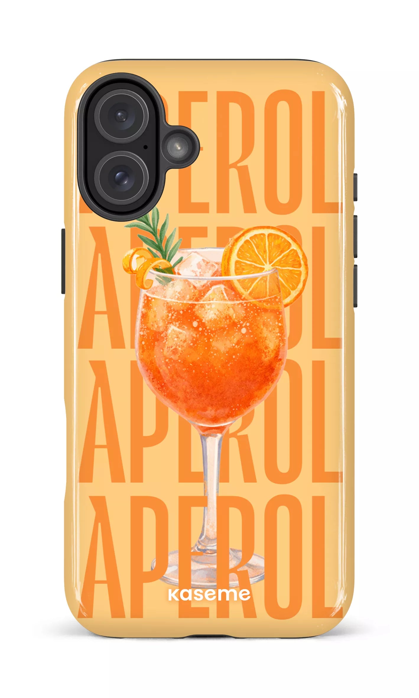 iPhone 16 Plus Impact Case Aperol Sunset -