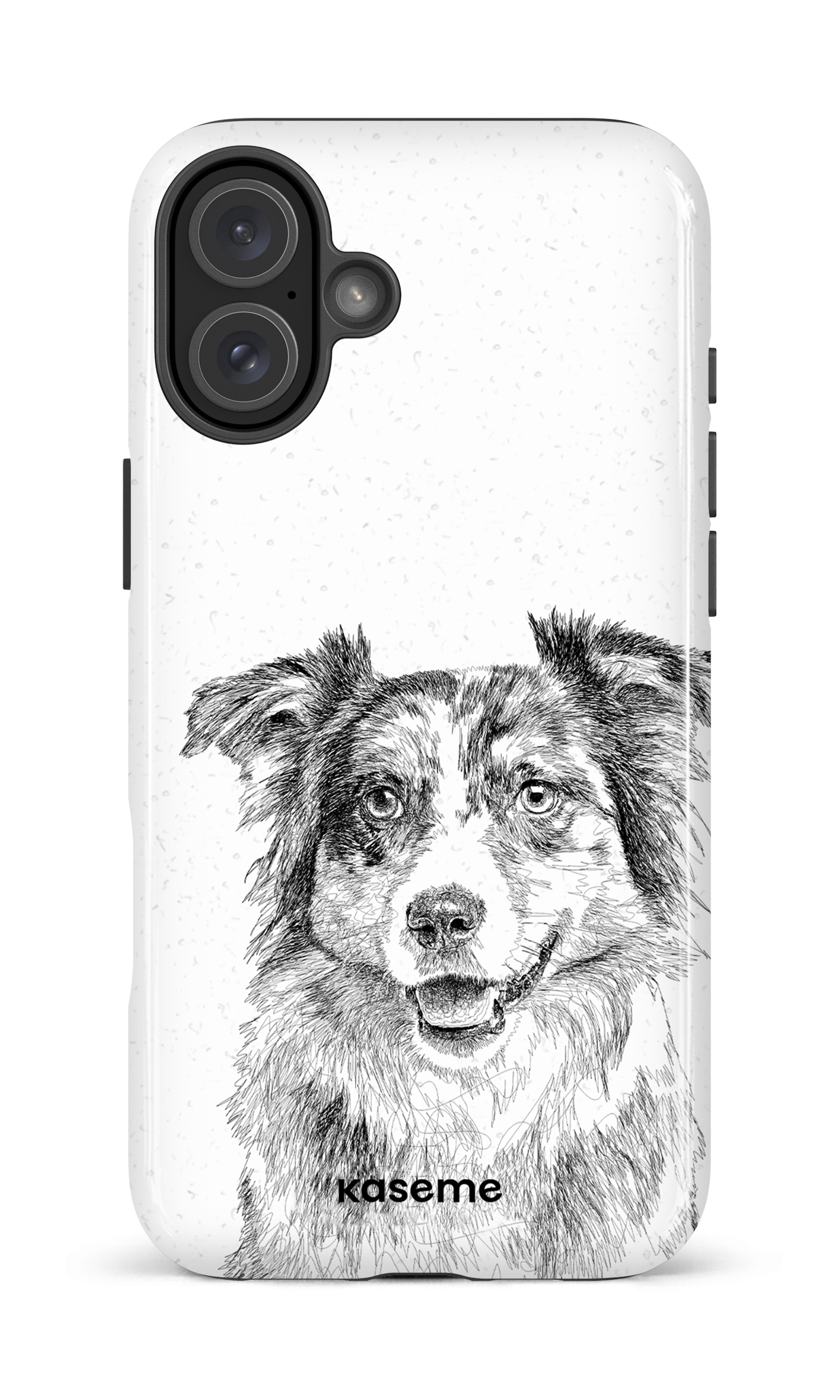 iPhone 16 Plus Impact Case Australian Shepard -