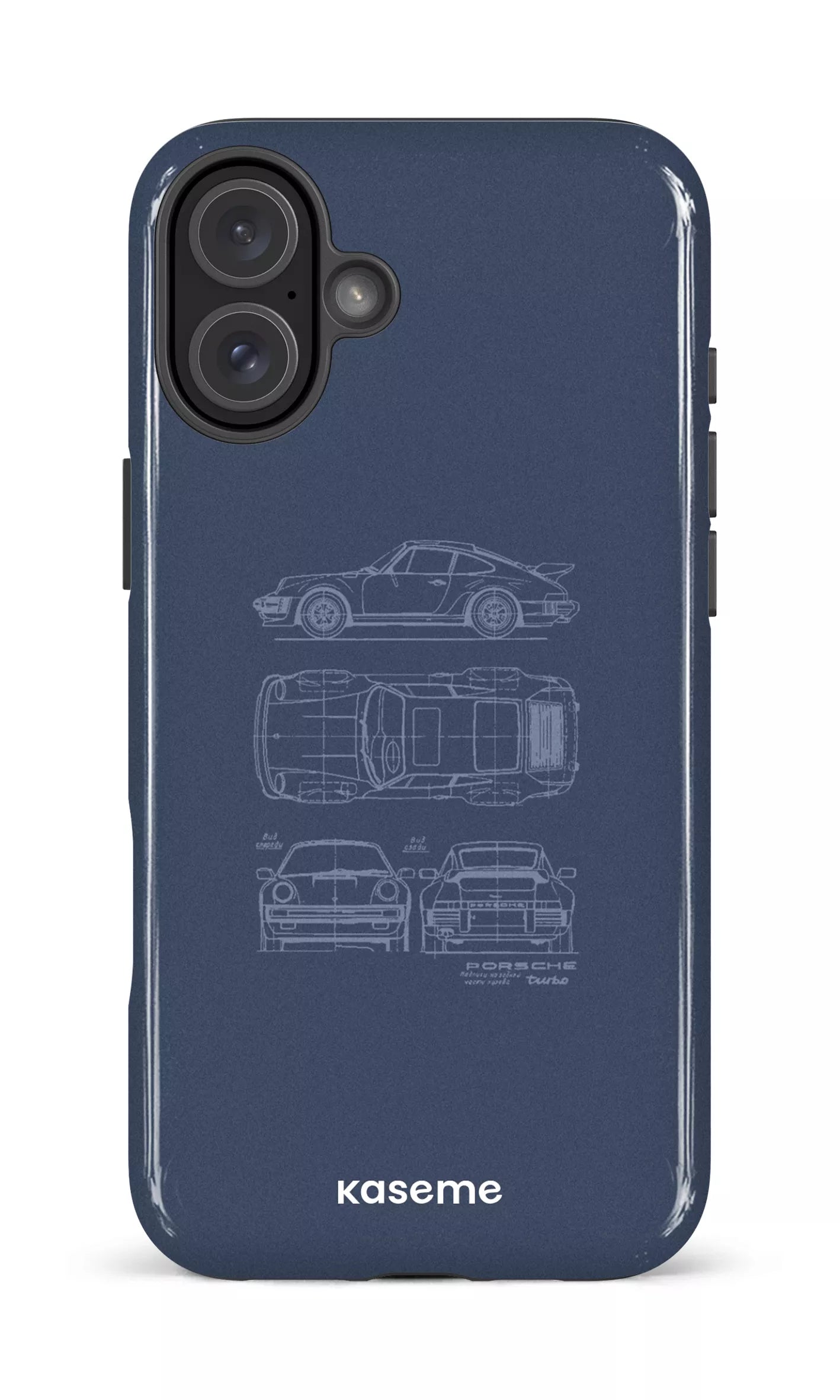 iPhone 16 Plus Impact Case Beat The Traffic Blue -