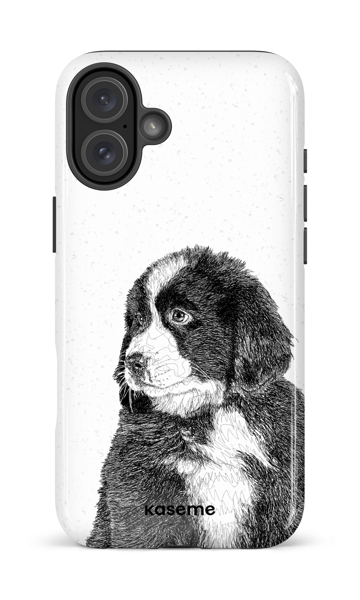 iPhone 16 Plus Impact Case Bernese Mountain Dog -