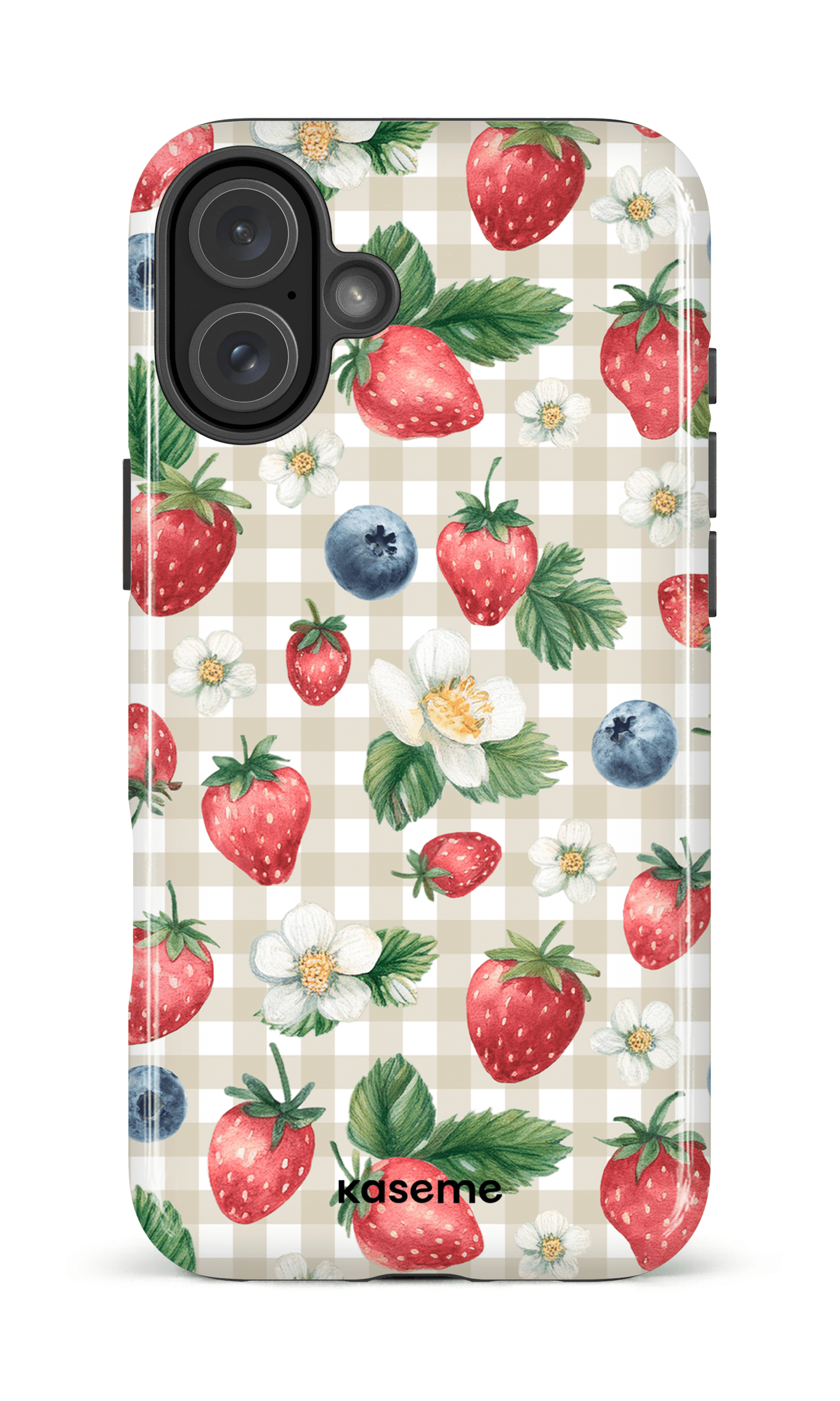 iPhone 16 Plus Impact Case Berry Bliss -