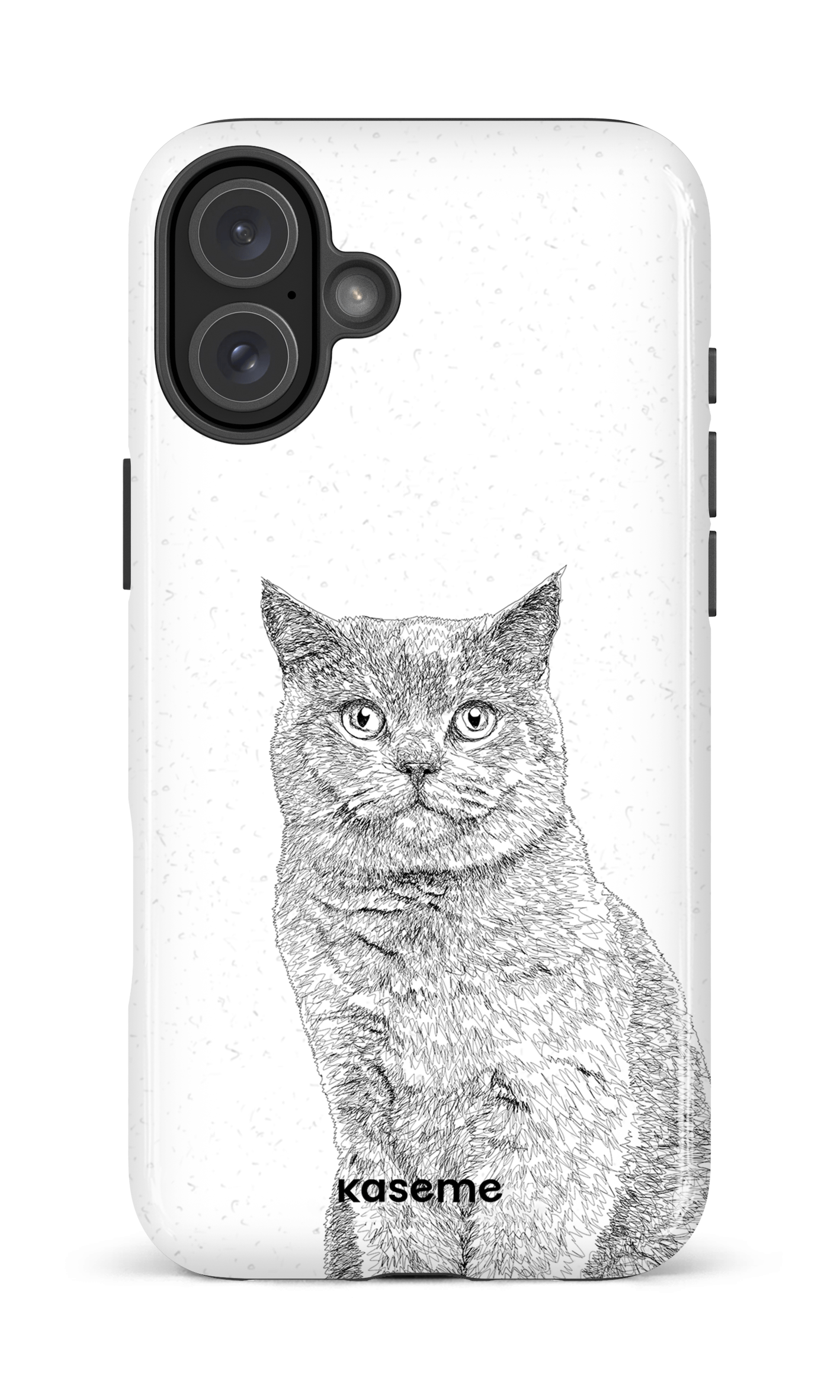 iPhone 16 Plus Impact Case British Short Hair -