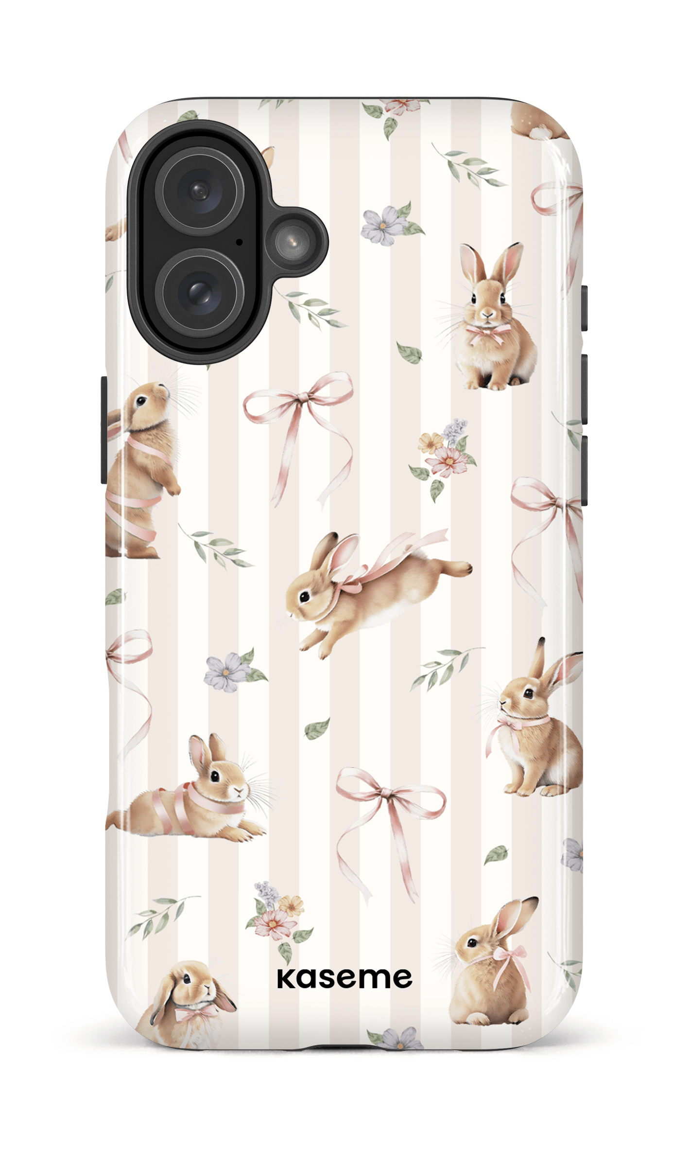 iPhone 16 Plus Impact Case Bunny Bloom -