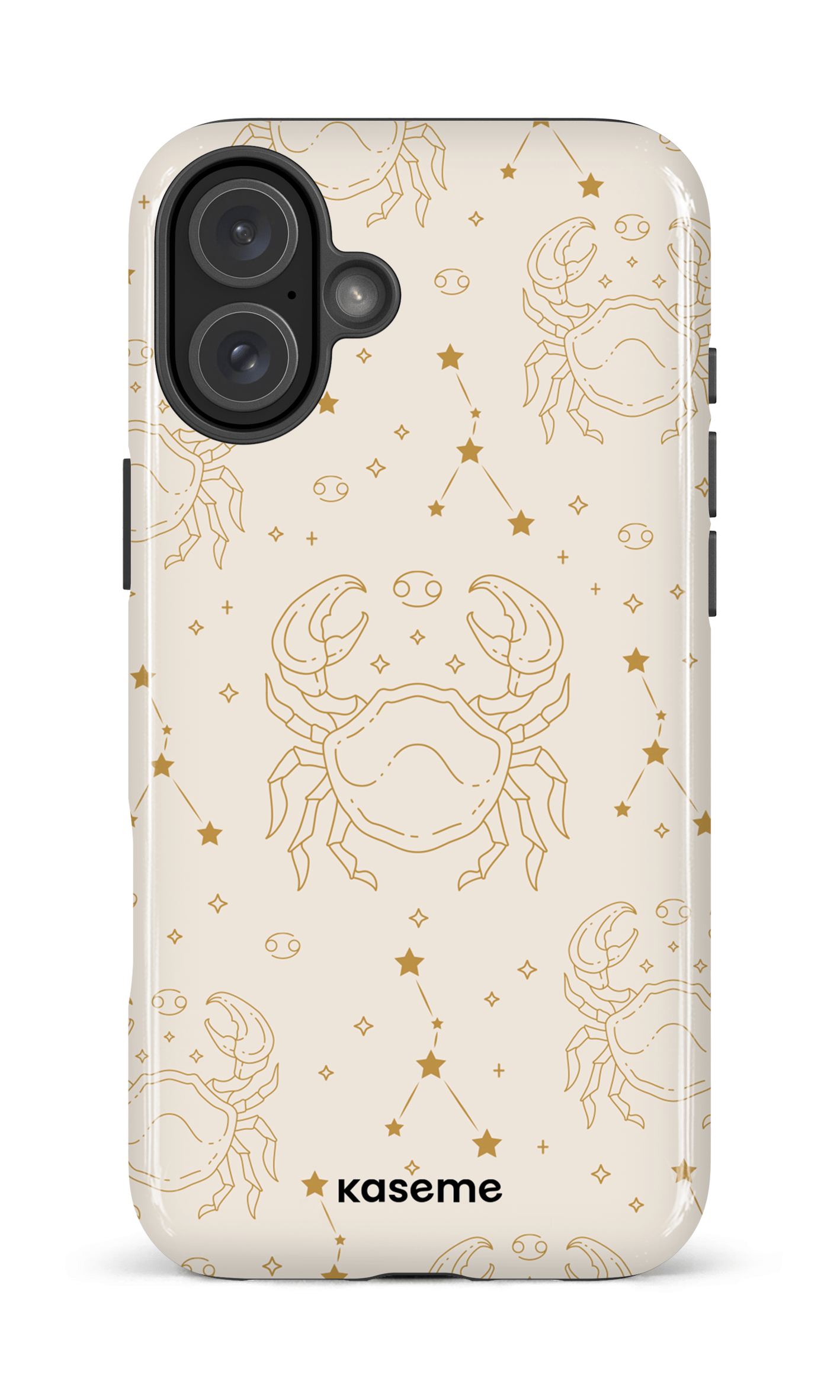 iPhone 16 Plus Impact Case Cancer Beige -