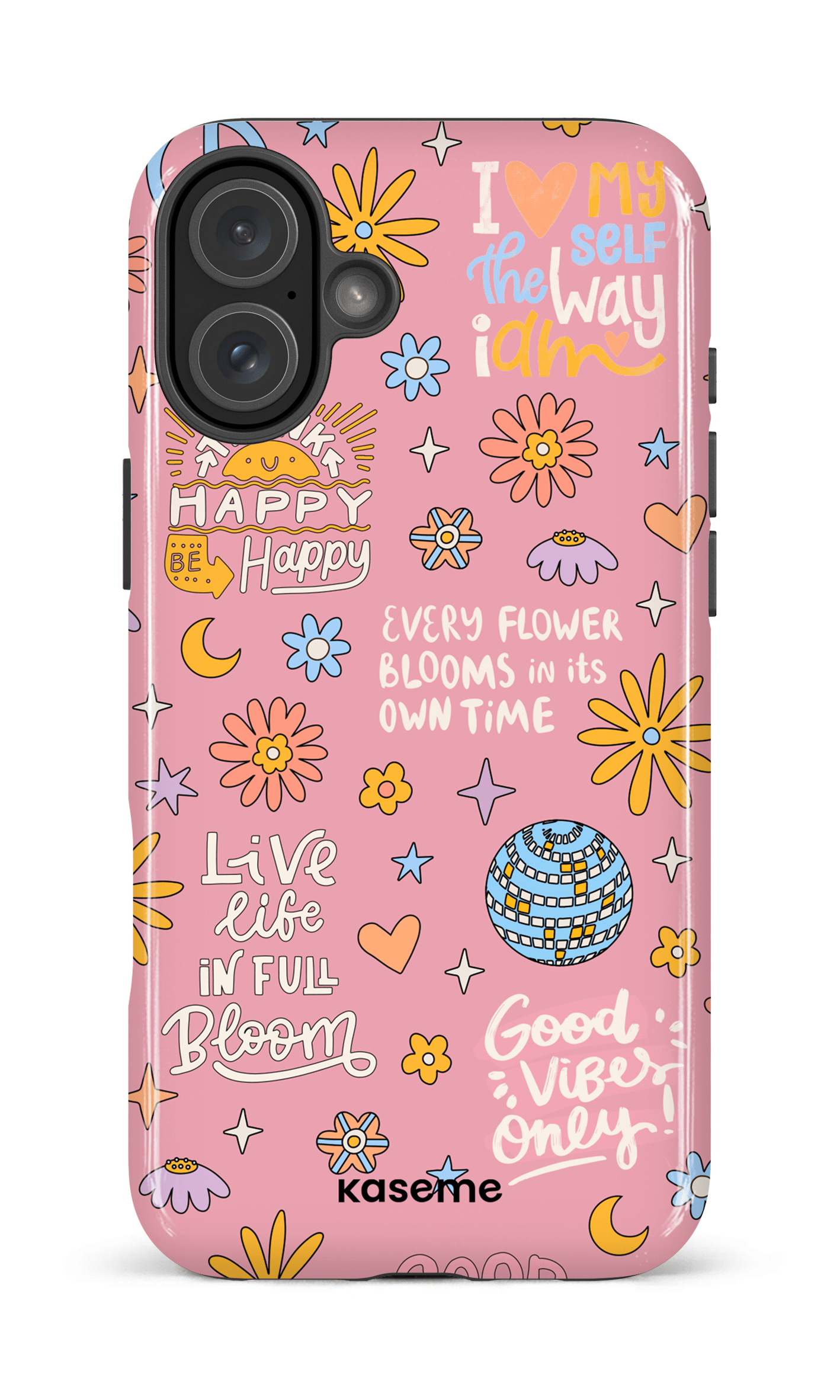 iPhone 16 Plus Impact Case Candid pink -