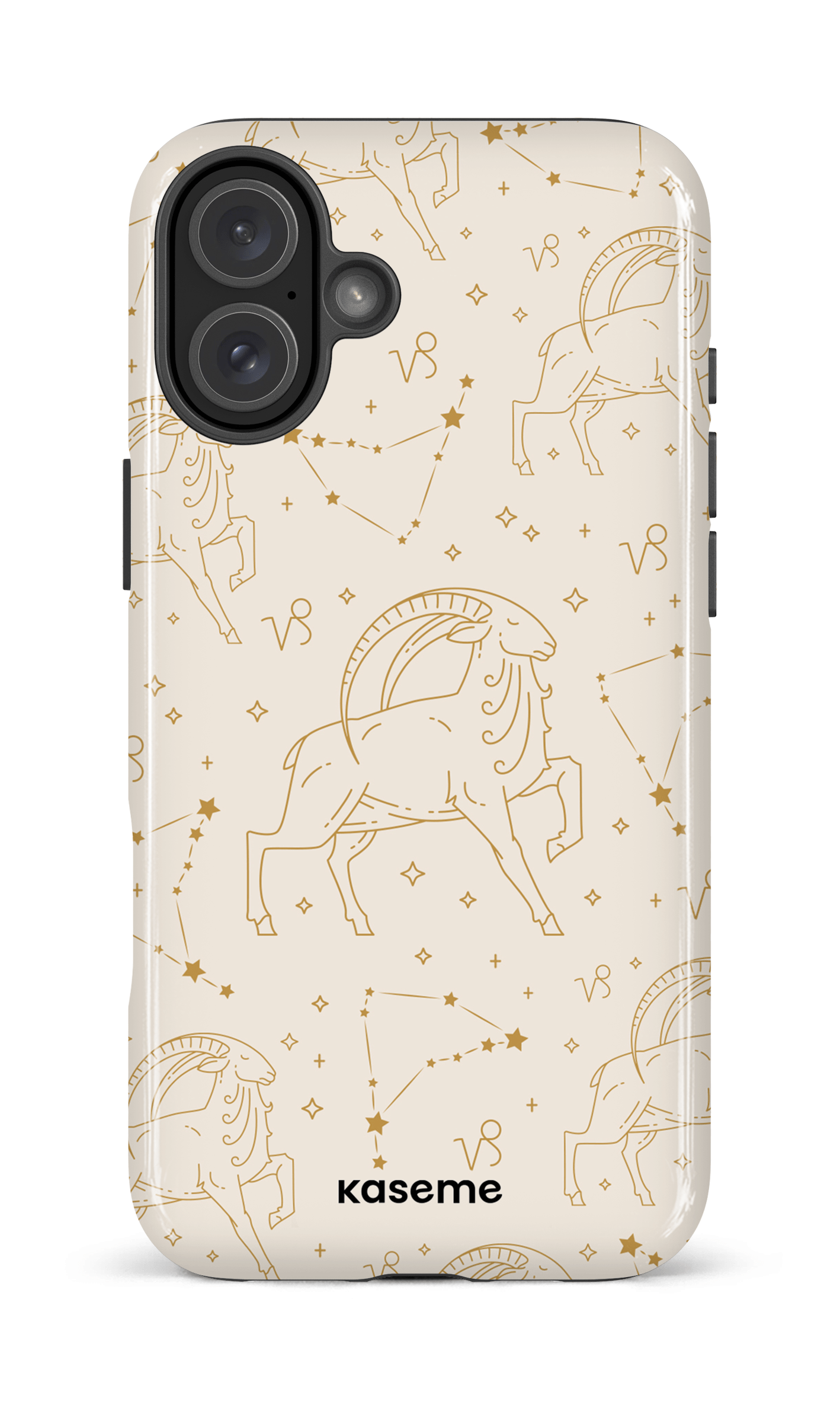 iPhone 16 Plus Impact Case Capricorn Beige -