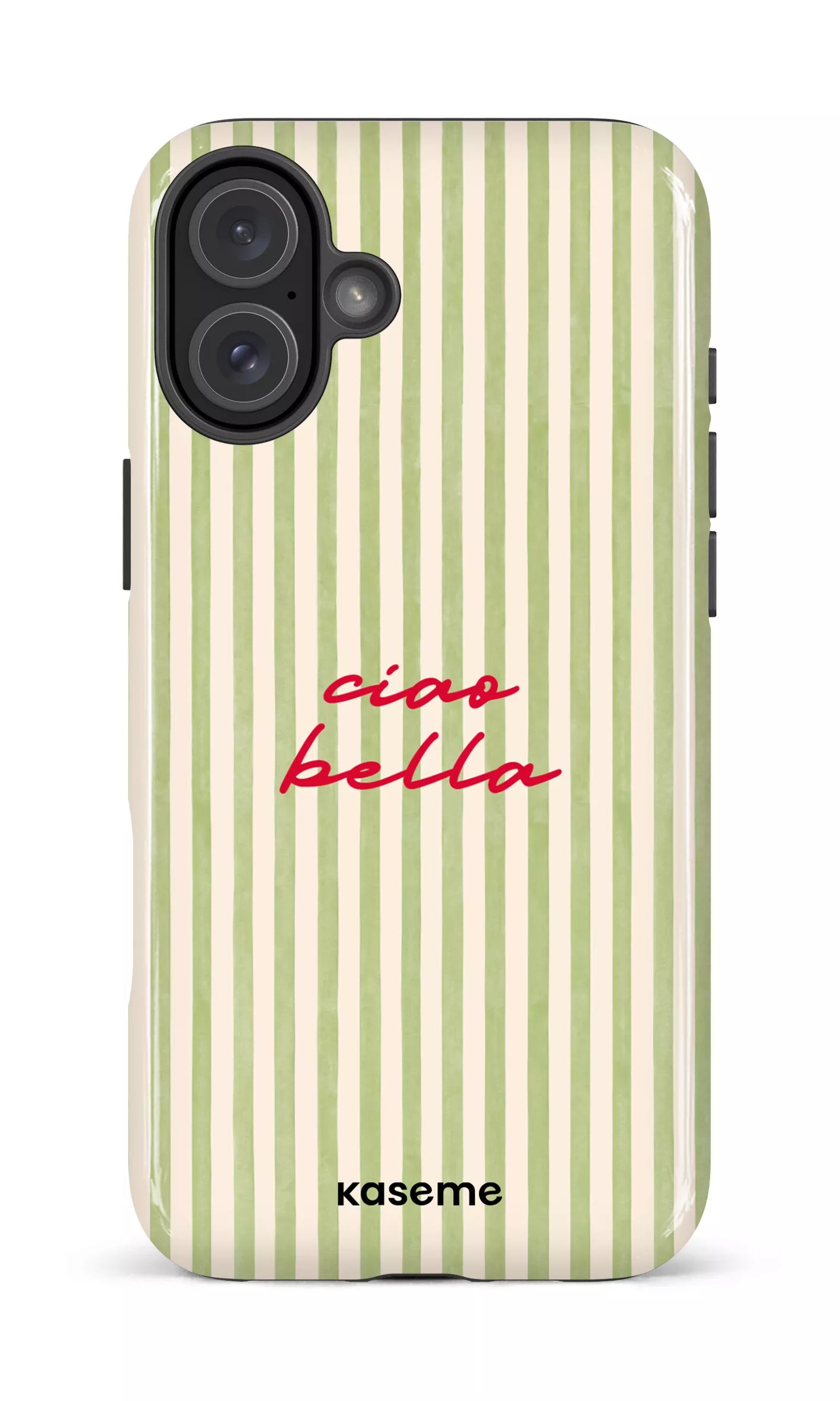 iPhone 16 Plus Impact Case Ciao Bella Green -