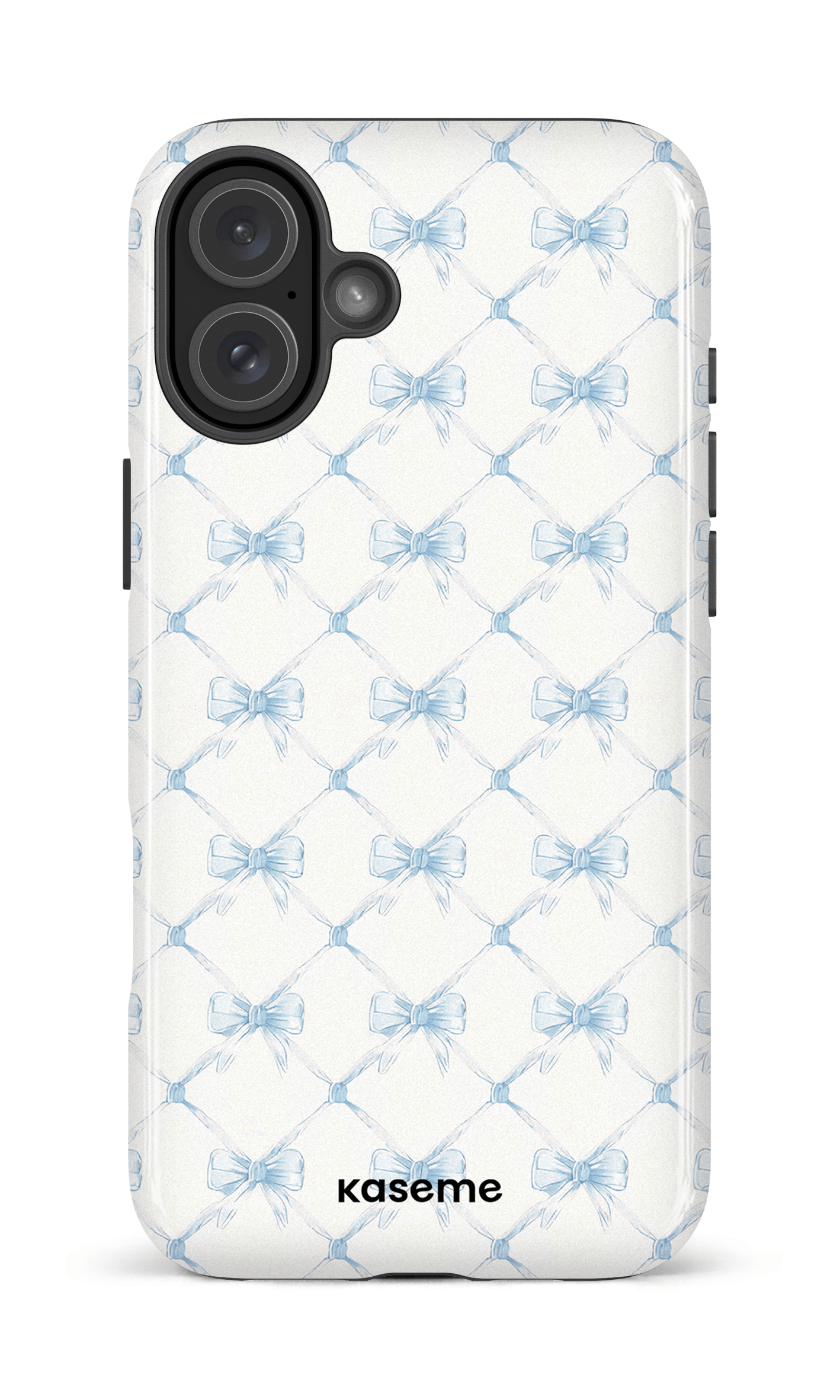 iPhone 16 Plus Impact Case Coquette Blue -