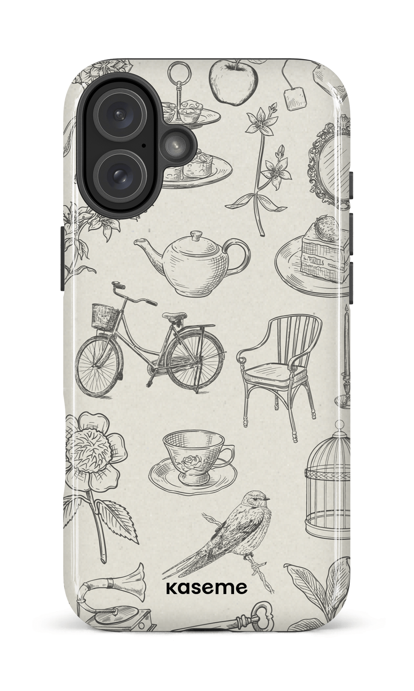 iPhone 16 Plus Impact Case Cottage -
