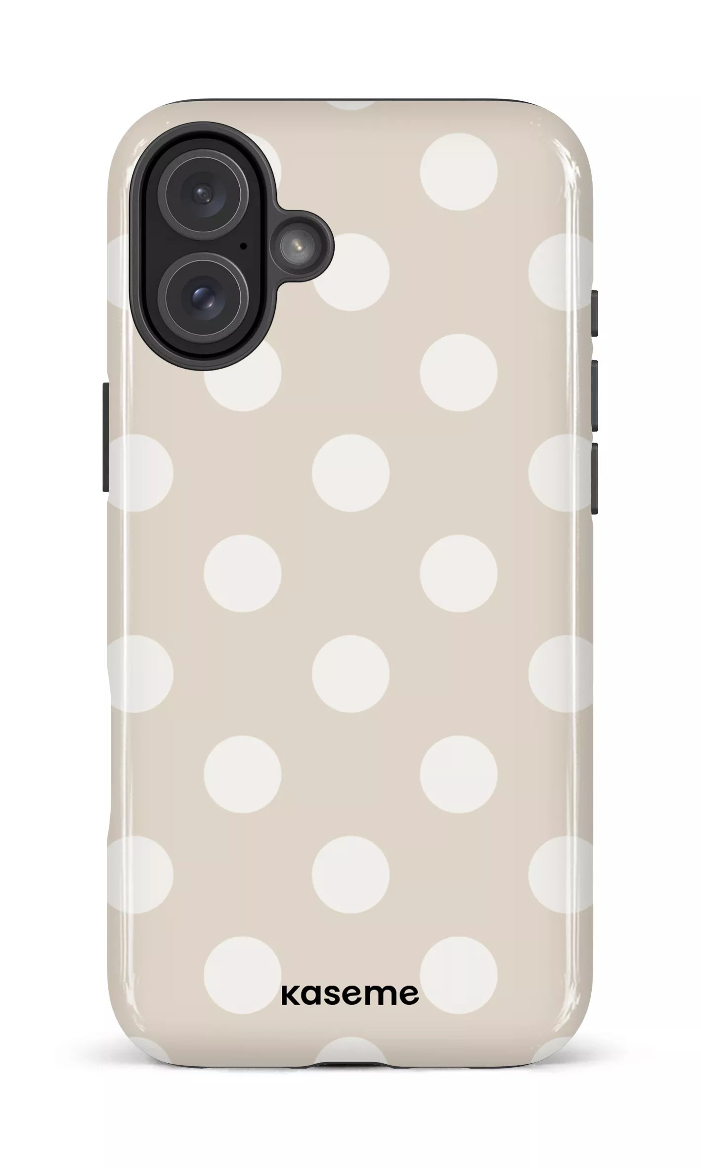 iPhone 16 Plus Impact Case Couture Beige -