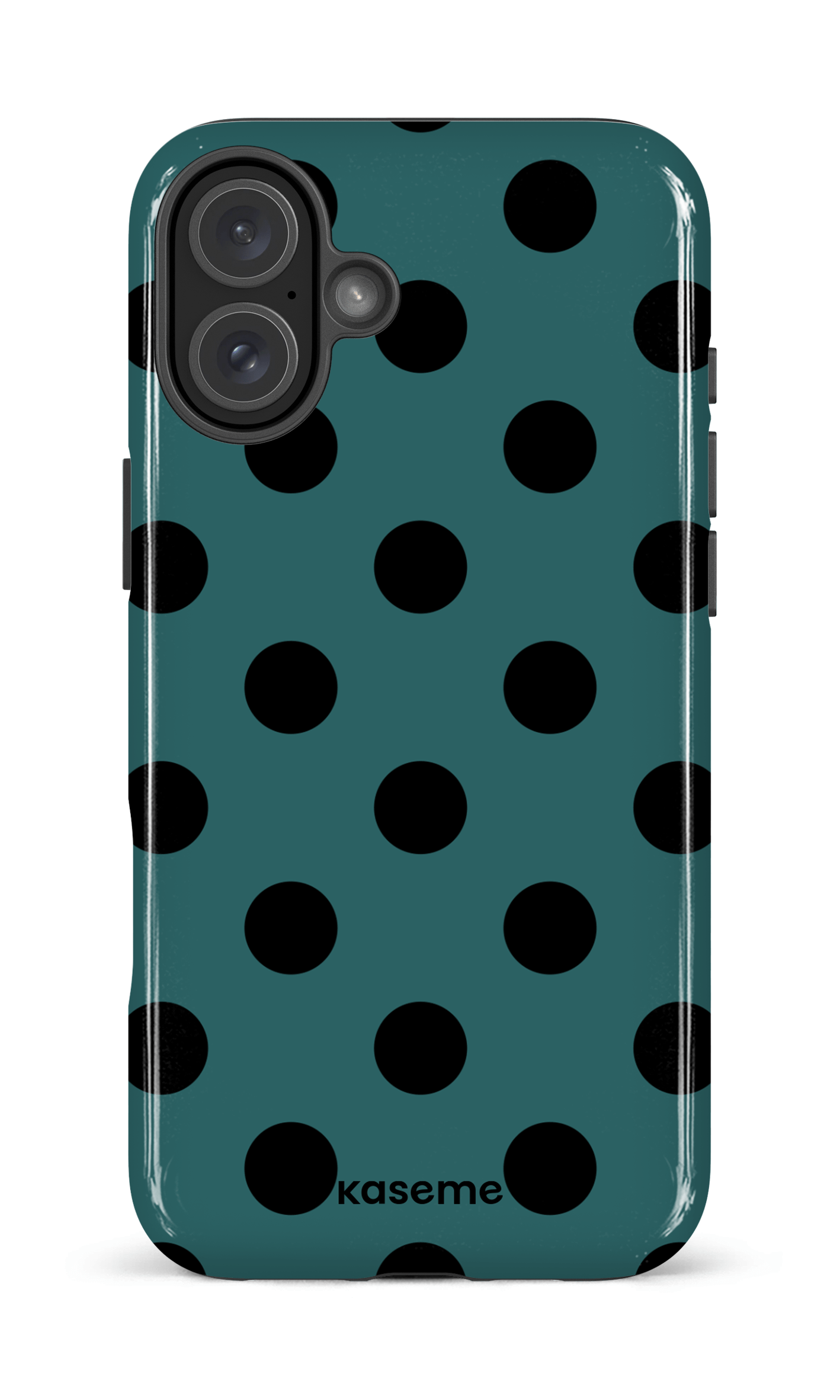 iPhone 16 Plus Impact Case Couture Teal -