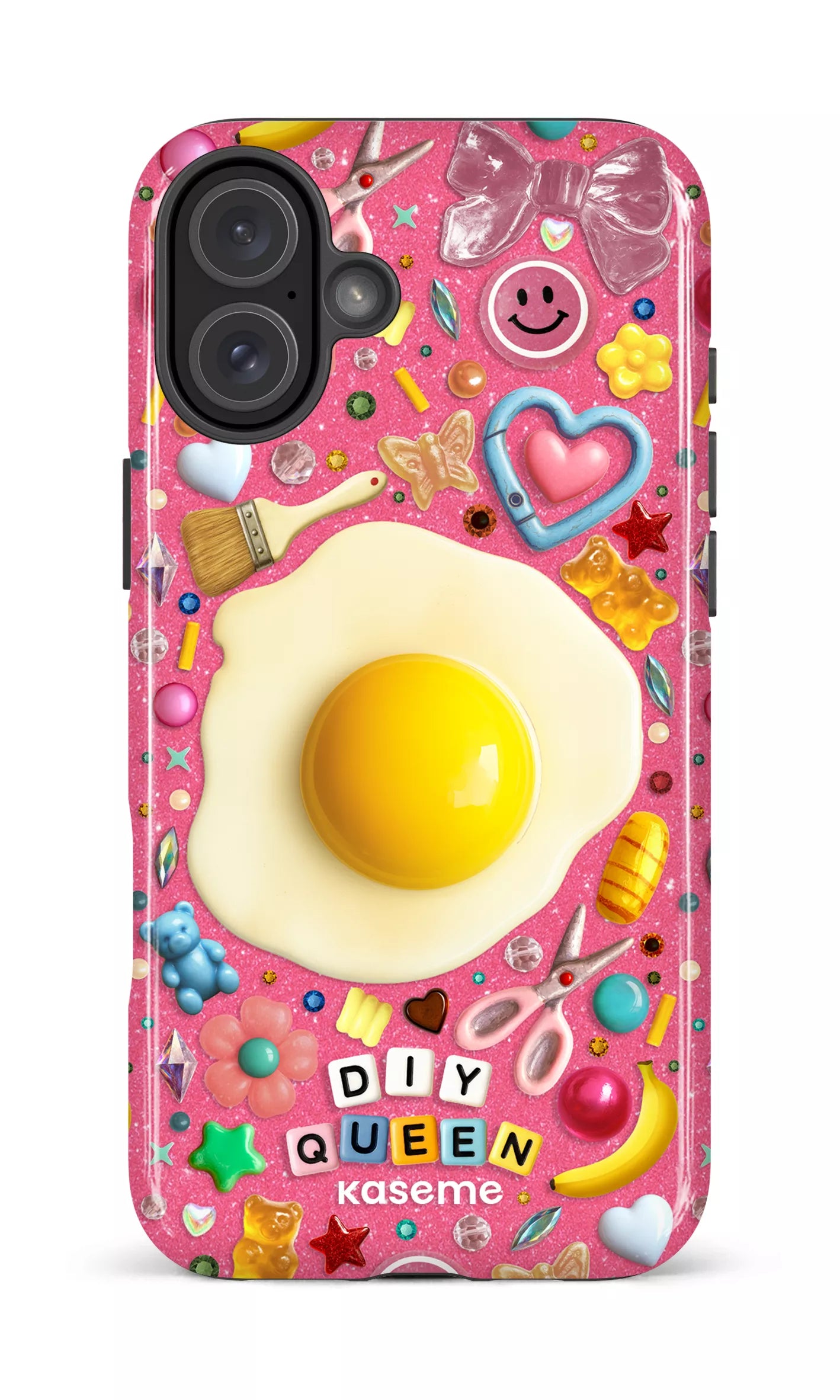 iPhone 16 Plus Impact Case DIY Queen -