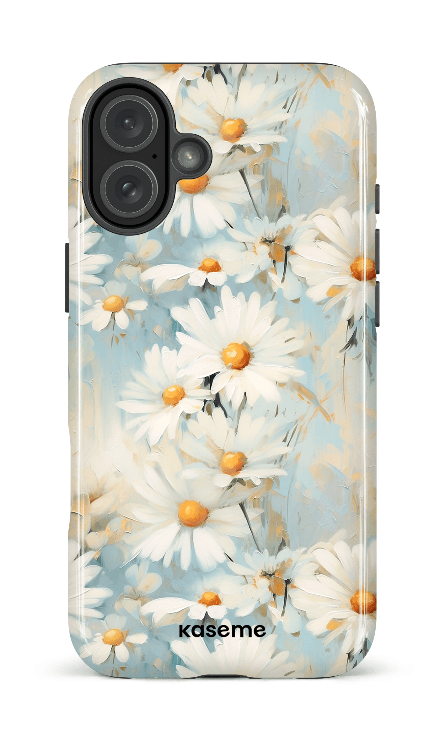 iPhone 16 Plus Impact Case Dainty Daisy -