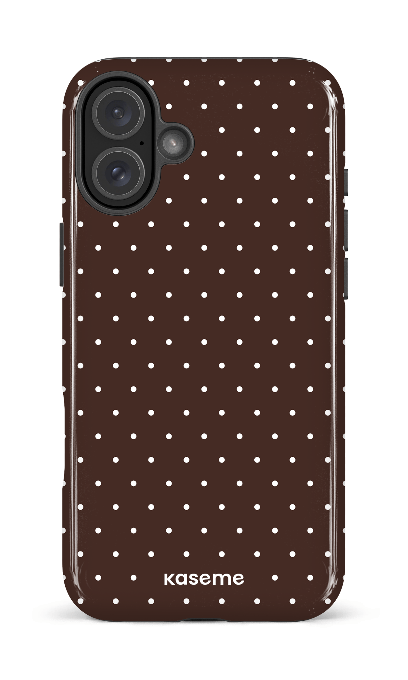 iPhone 16 Plus Impact Case Ditsy Brown -