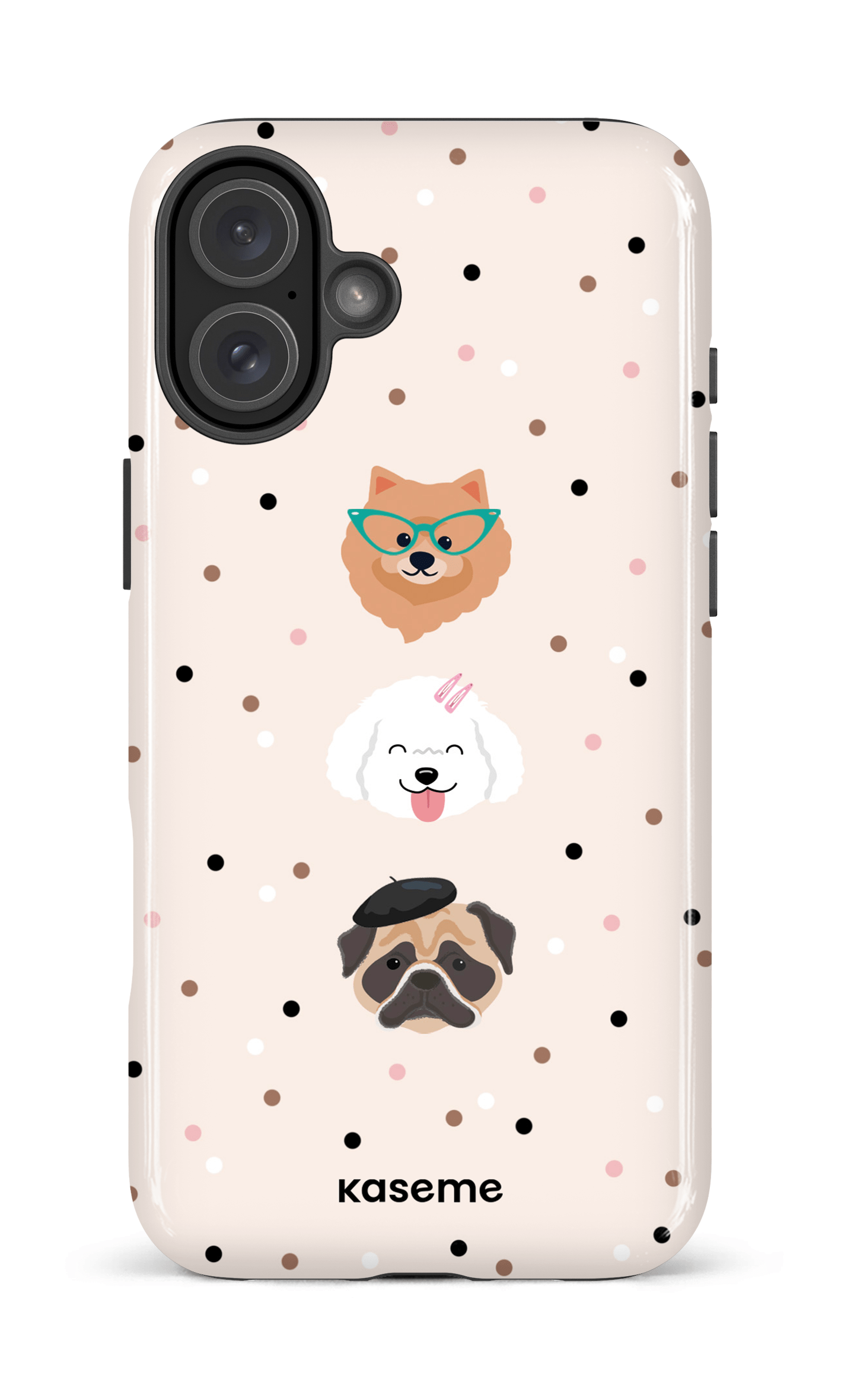 iPhone 16 Plus Impact Case Dog lover -