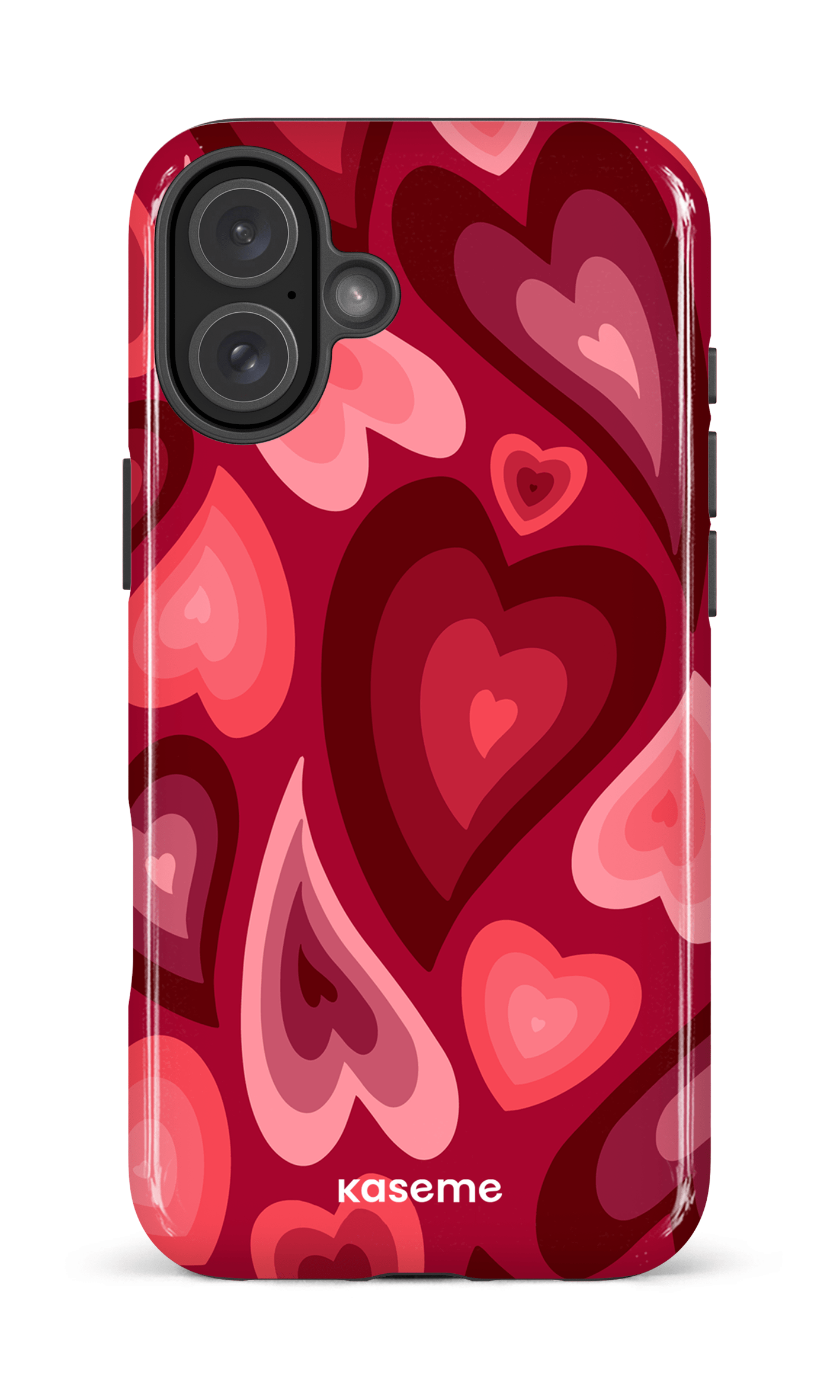 iPhone 16 Plus Impact Case Dulce red -