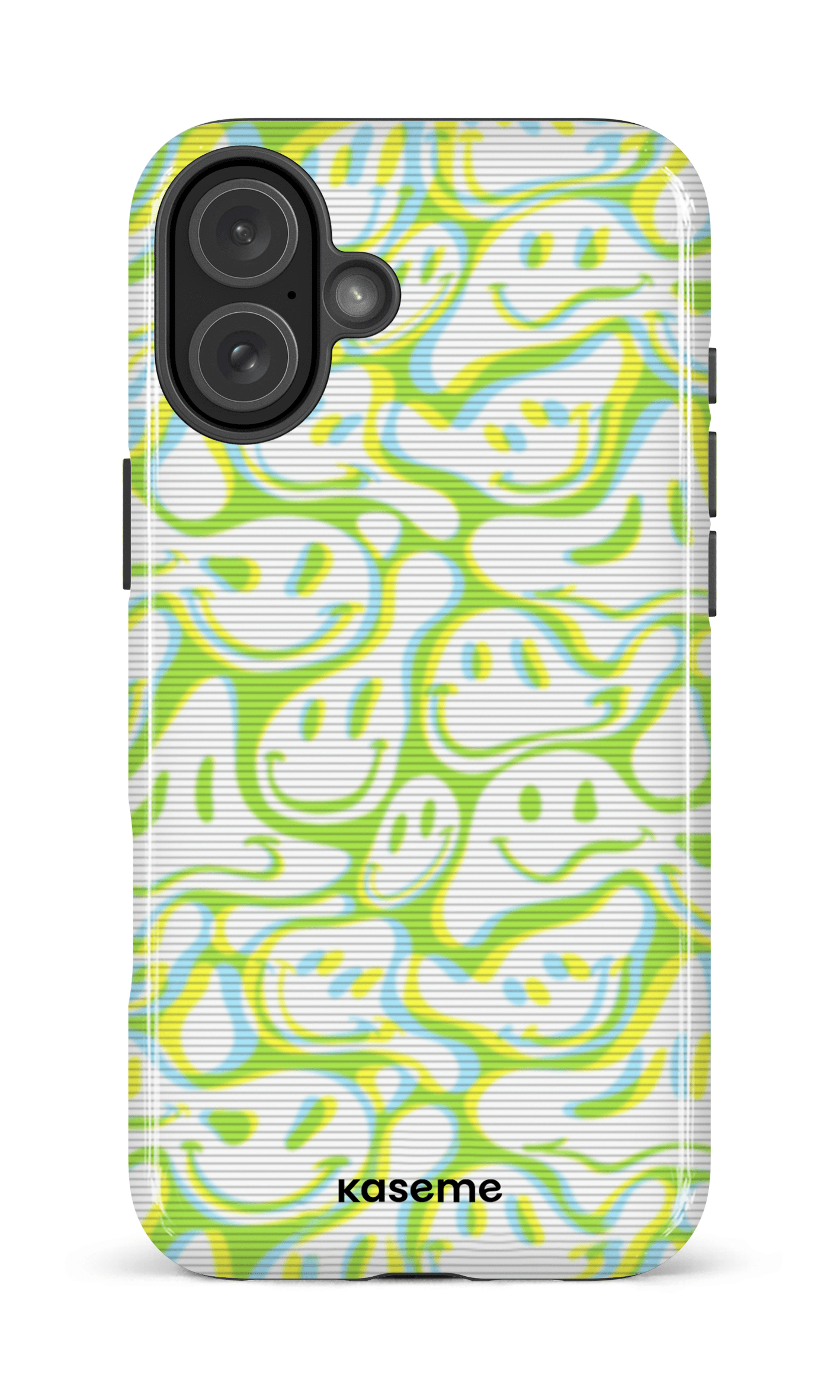 iPhone 16 Plus Impact Case Dystopia green -