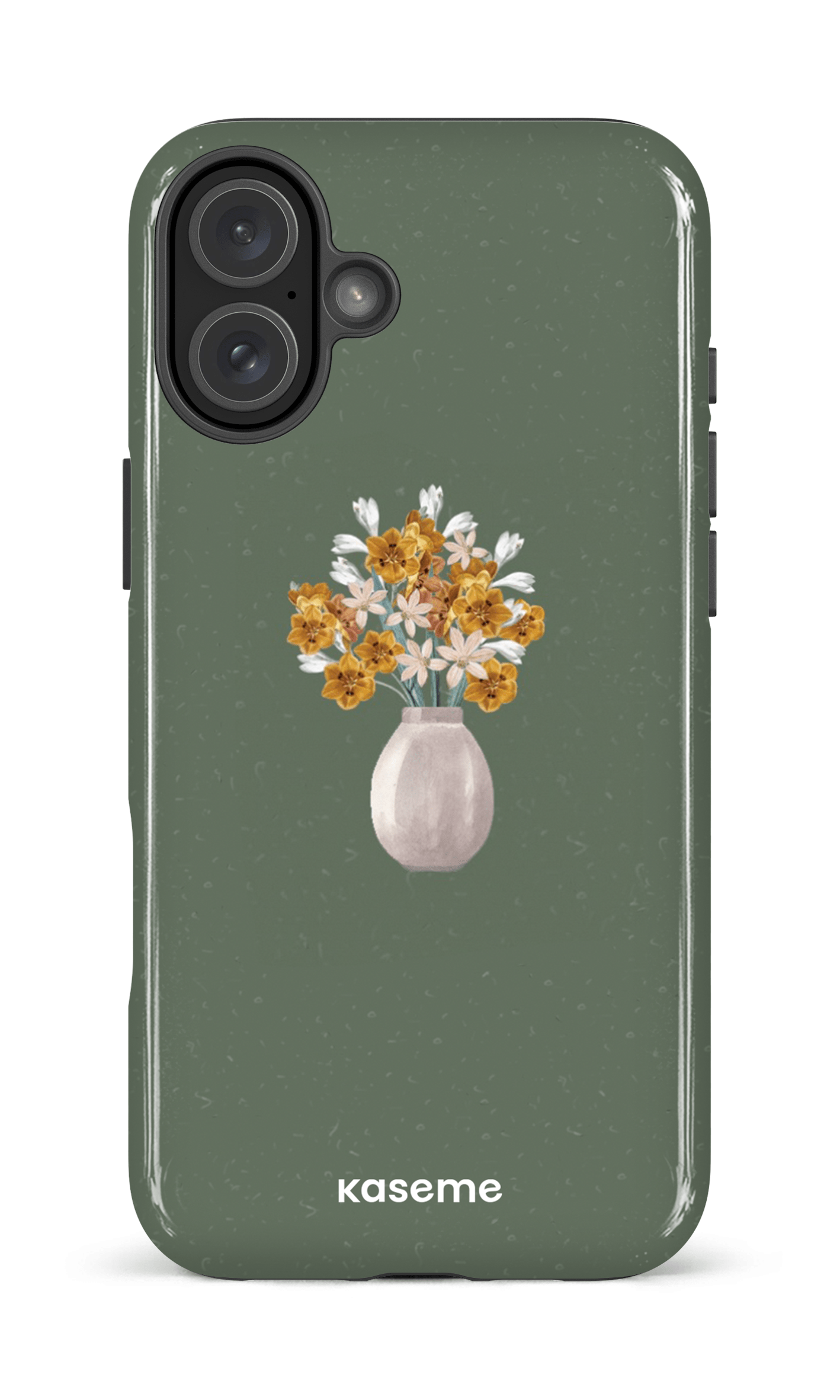 iPhone 16 Plus Impact Case Fall blooming green -