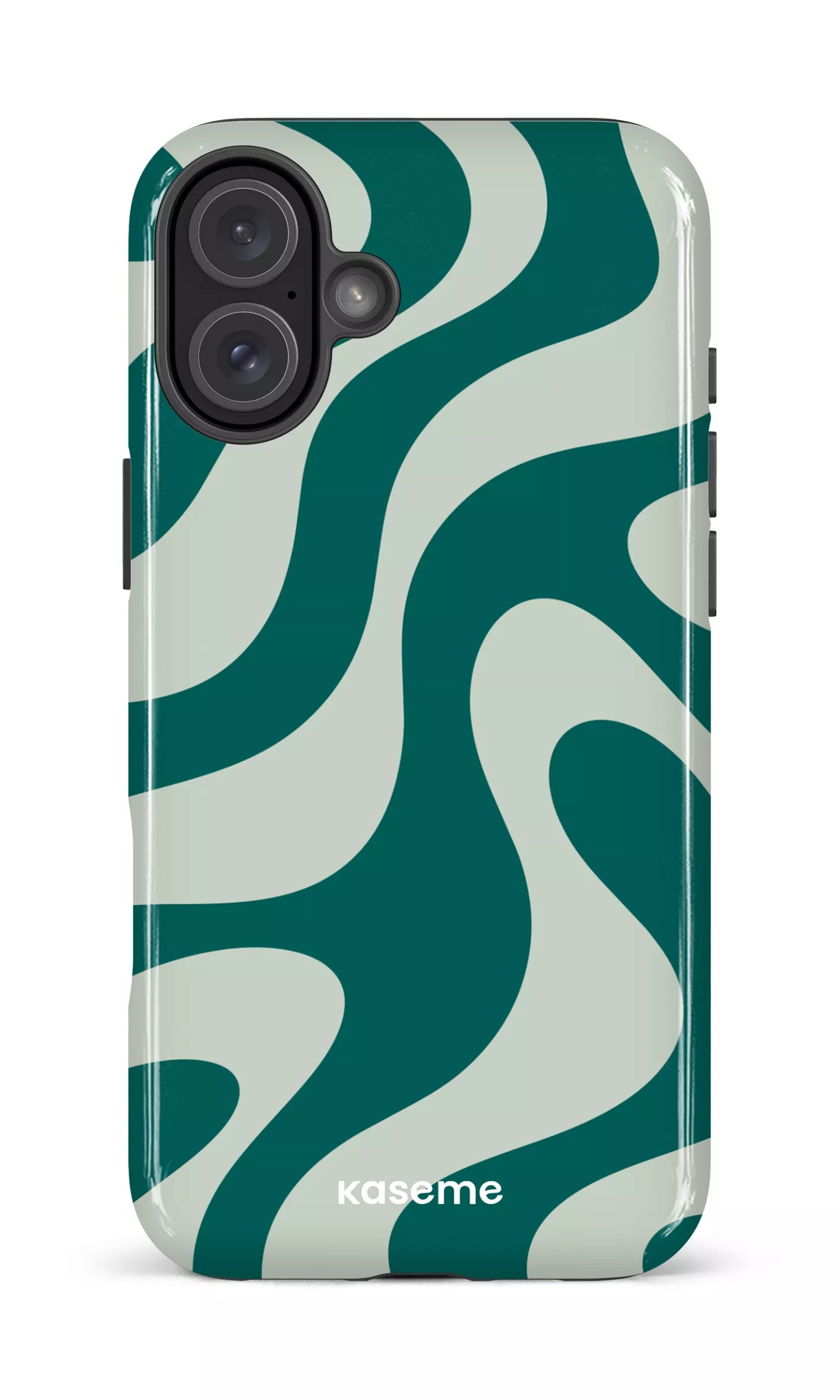 iPhone 16 Plus Impact Case Flow Green -