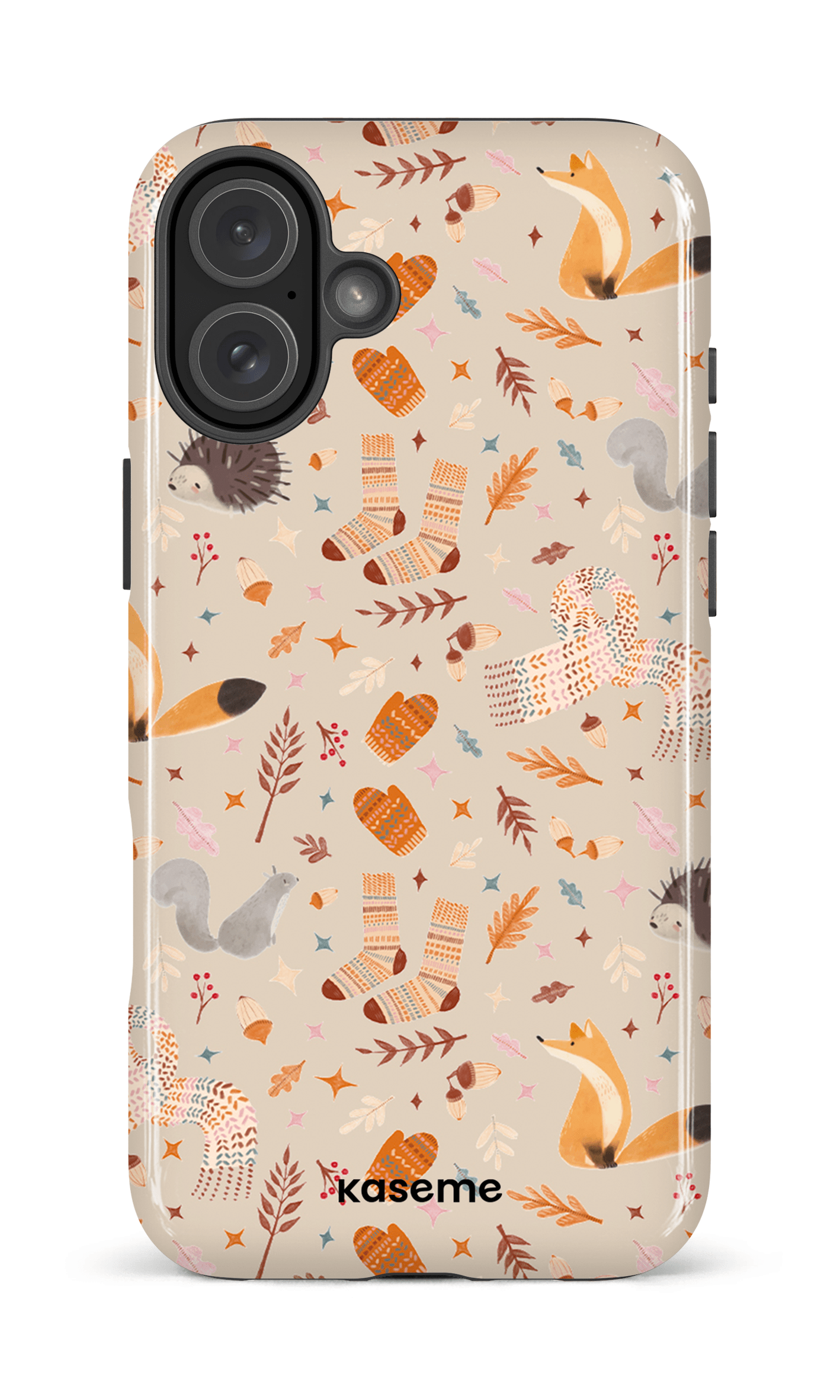 iPhone 16 Plus Impact Case Foggy beige -
