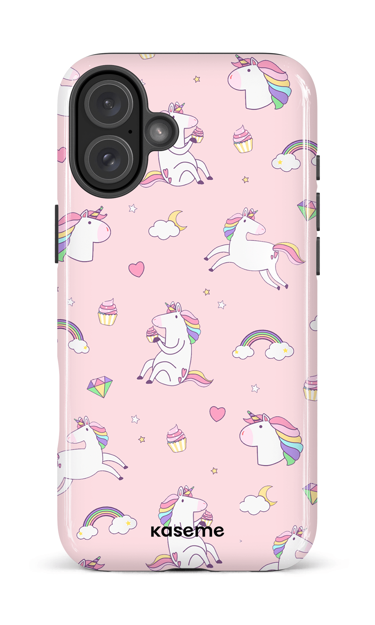 iPhone 16 Plus Impact Case Glitter -