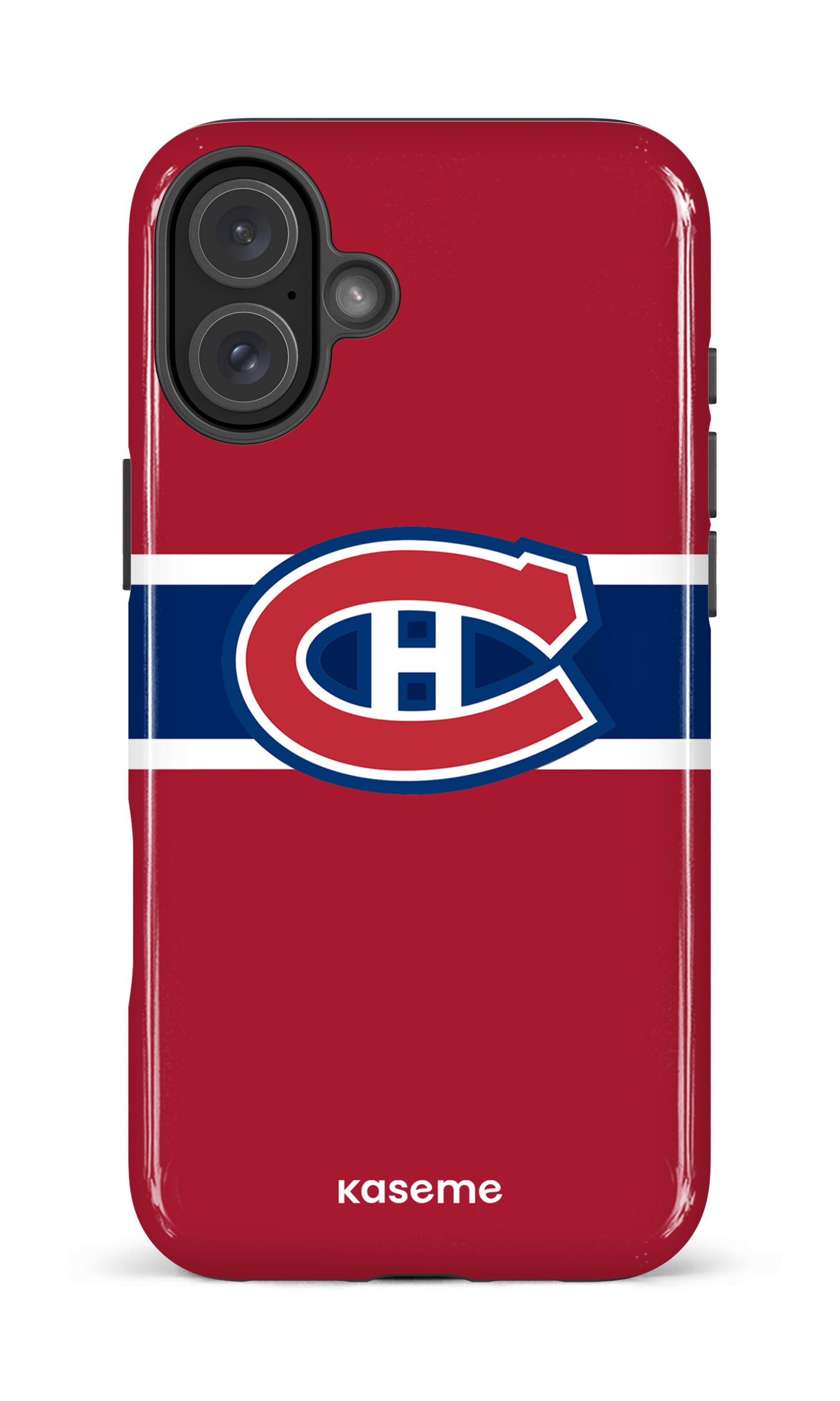 iPhone 16 Plus Impact Case Habs Jersey -