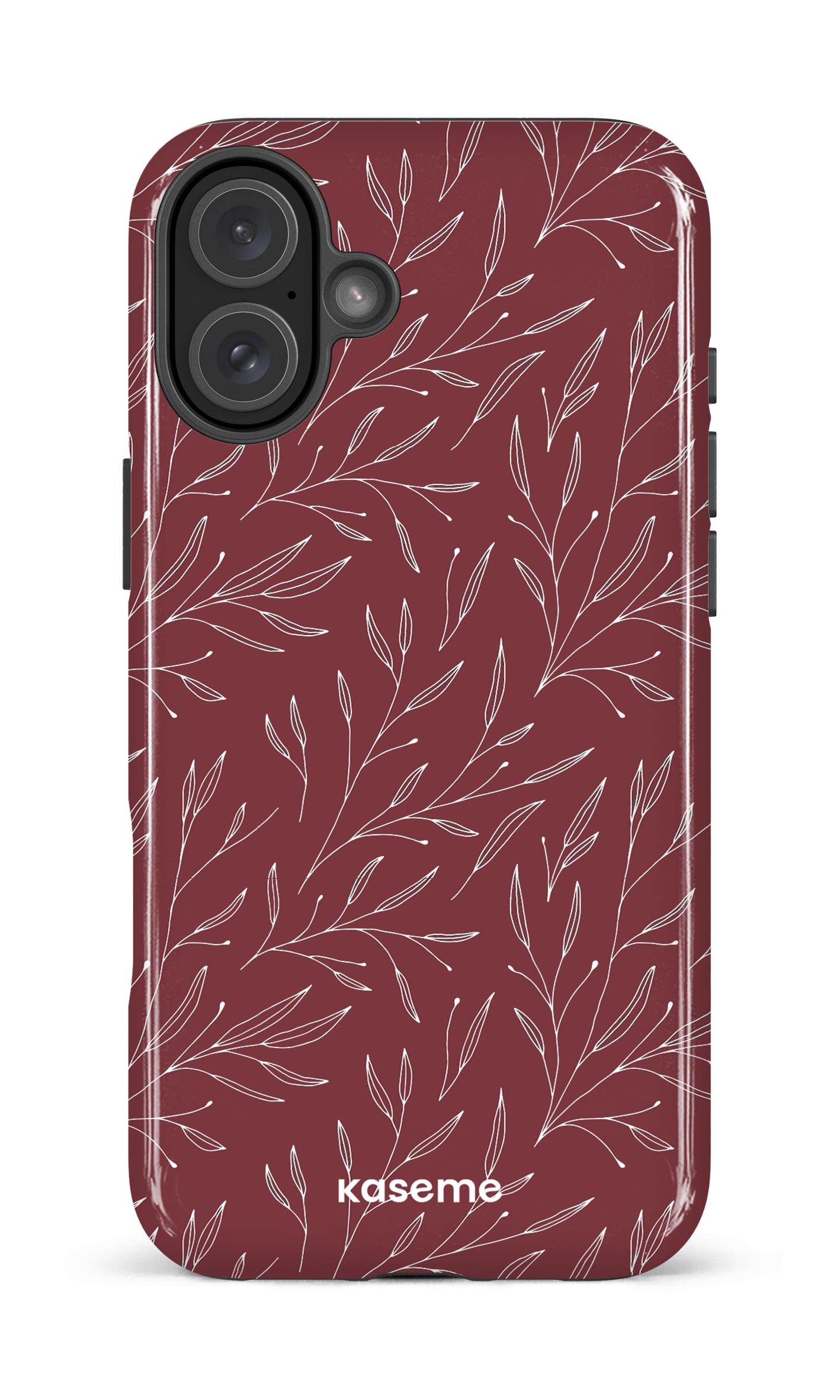 iPhone 16 Plus Impact Case Hibiscus Red -