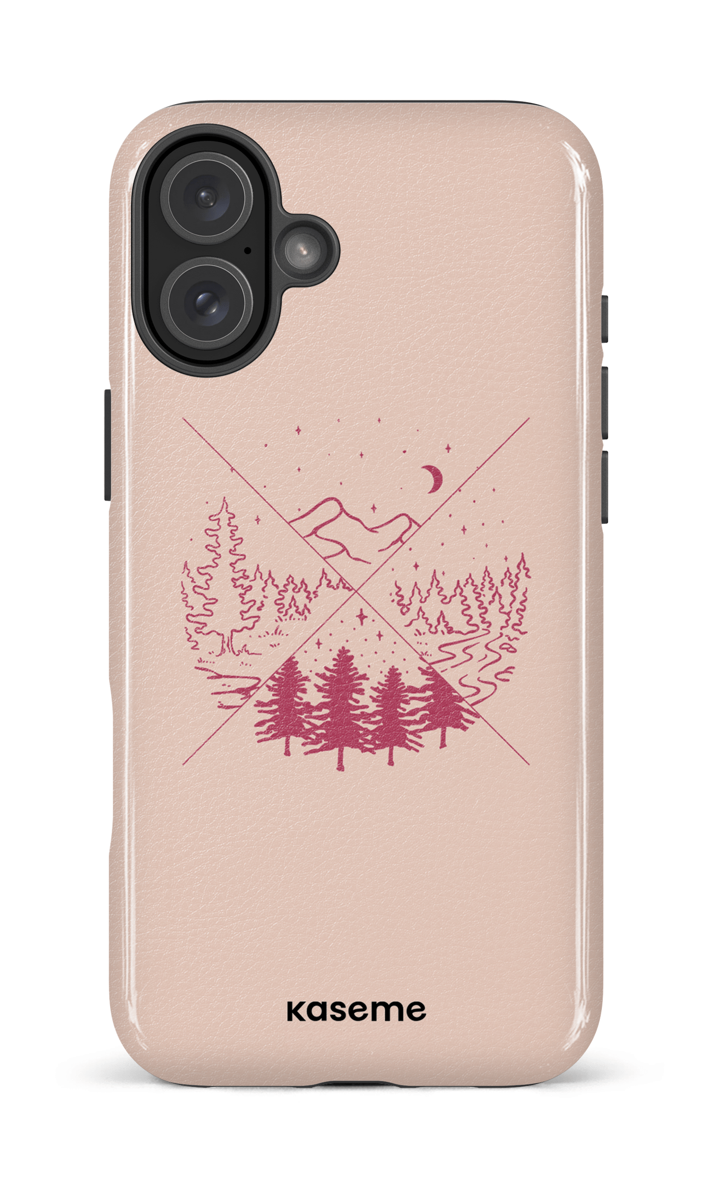 iPhone 16 Plus Impact Case Hike magenta -