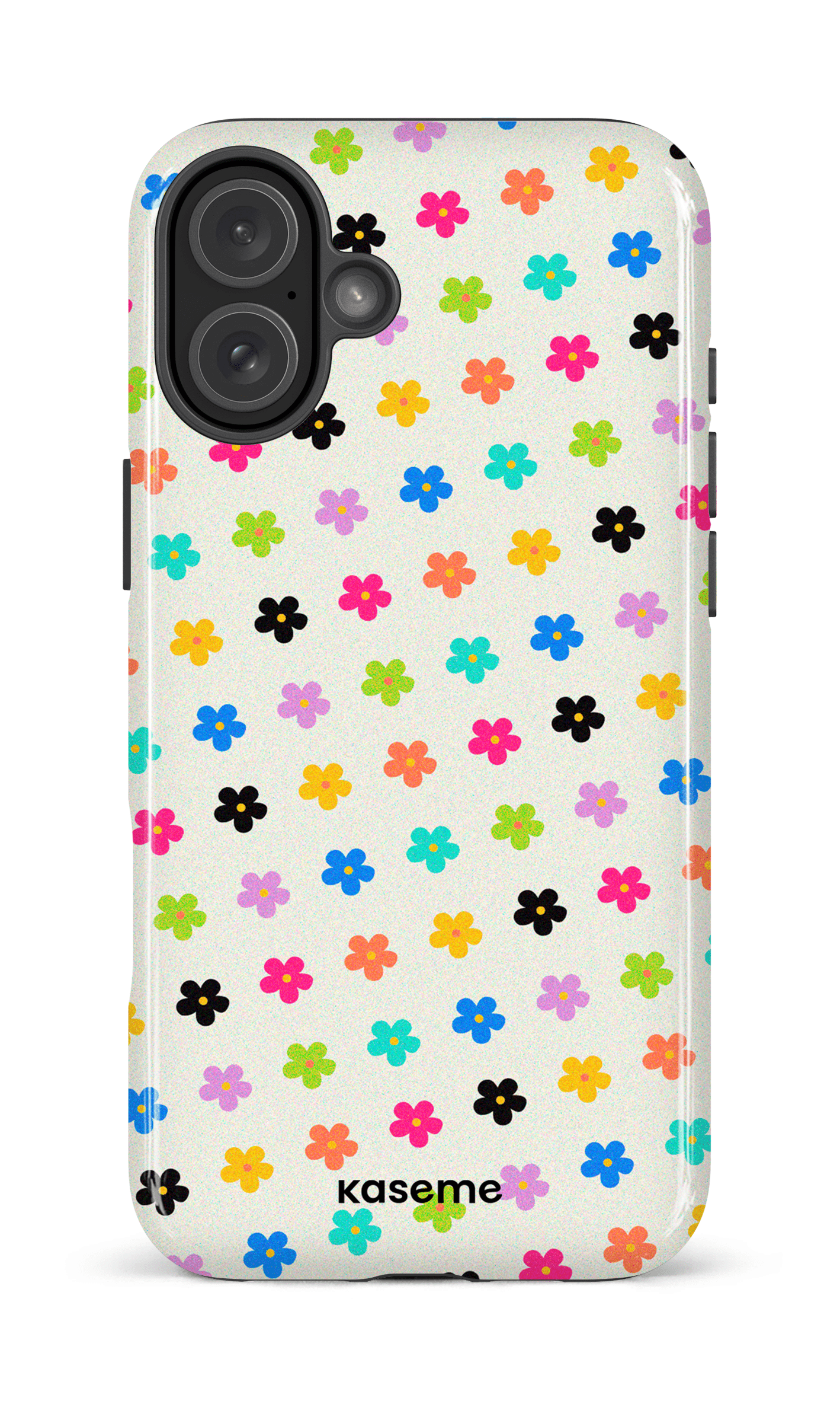 iPhone 16 Plus Impact Case Joyful Flowers -