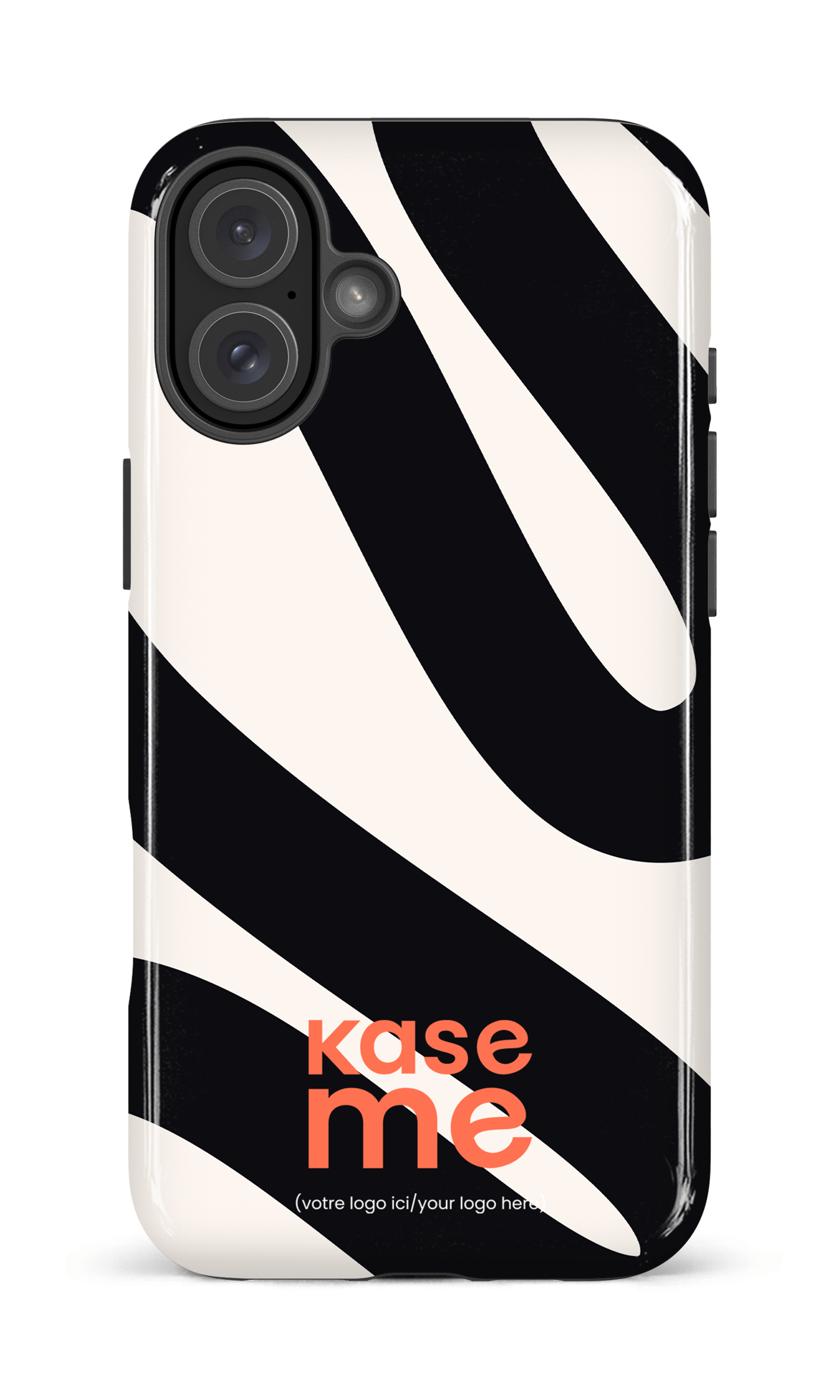 iPhone 16 Plus Impact Case KaseMe Wave -